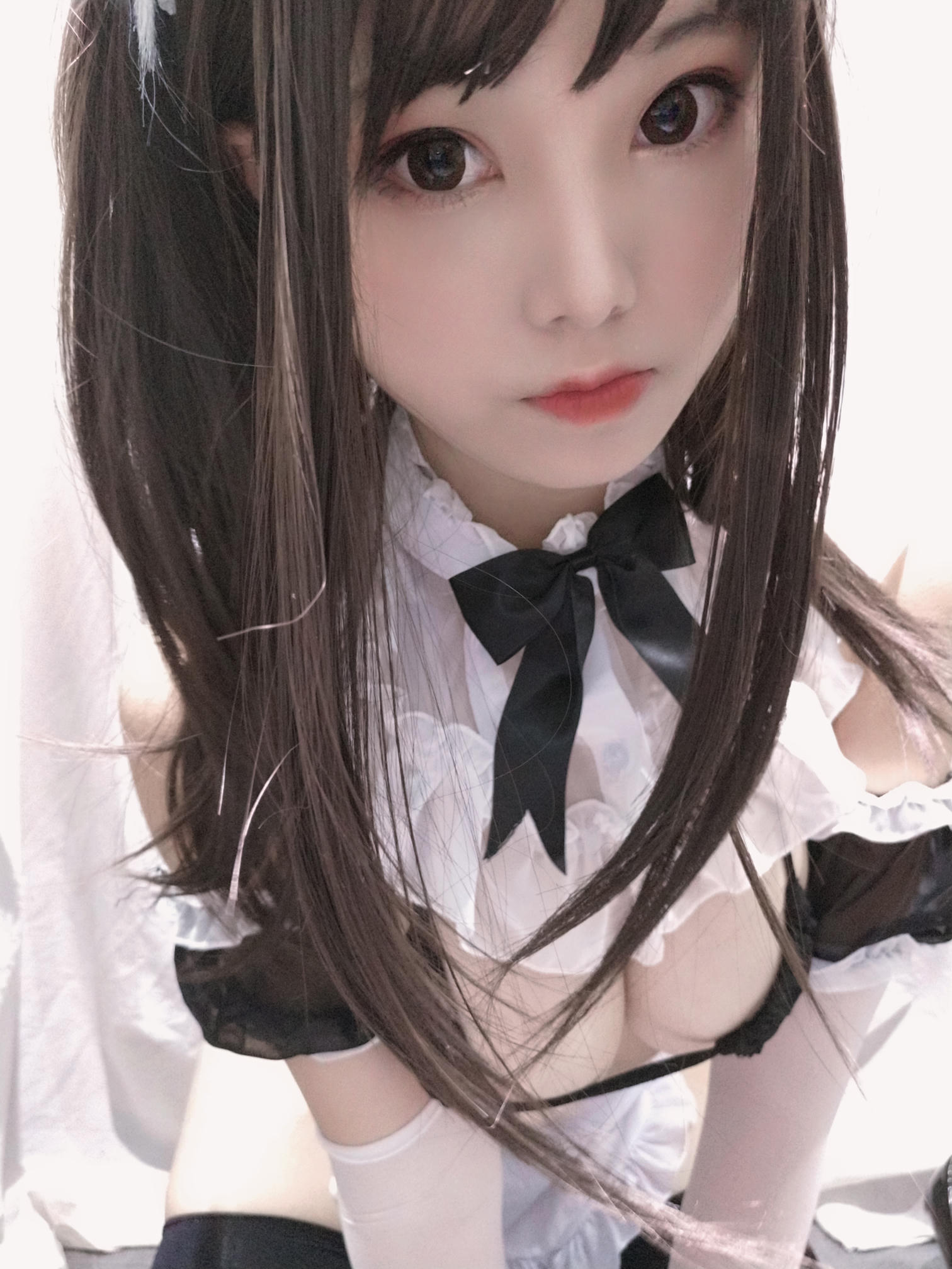 蜜汁猫裘 NO.003 黑白女仆 [25P-47MB]_第1集