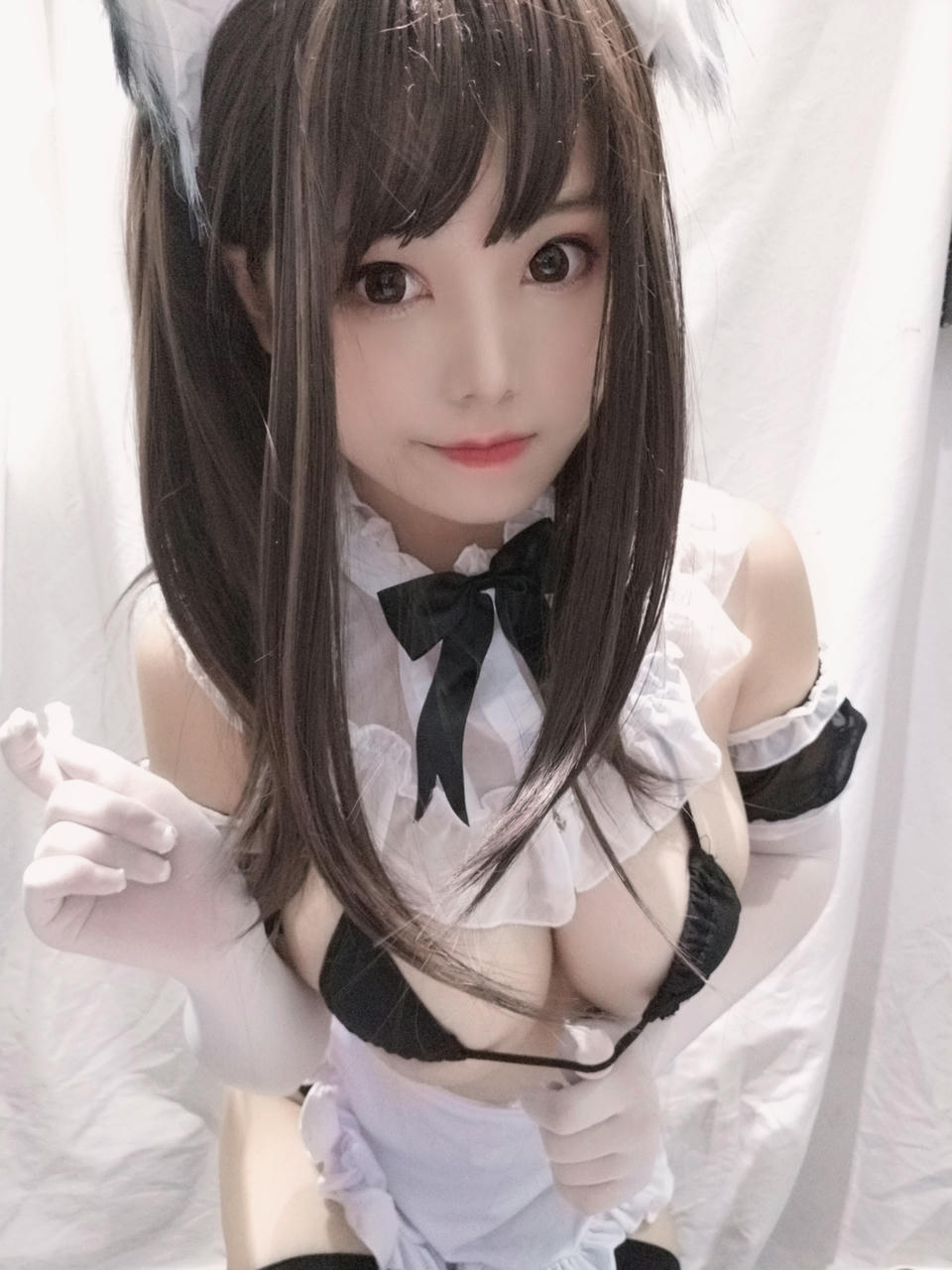 蜜汁猫裘 NO.003 黑白女仆 [25P-47MB]_第1集