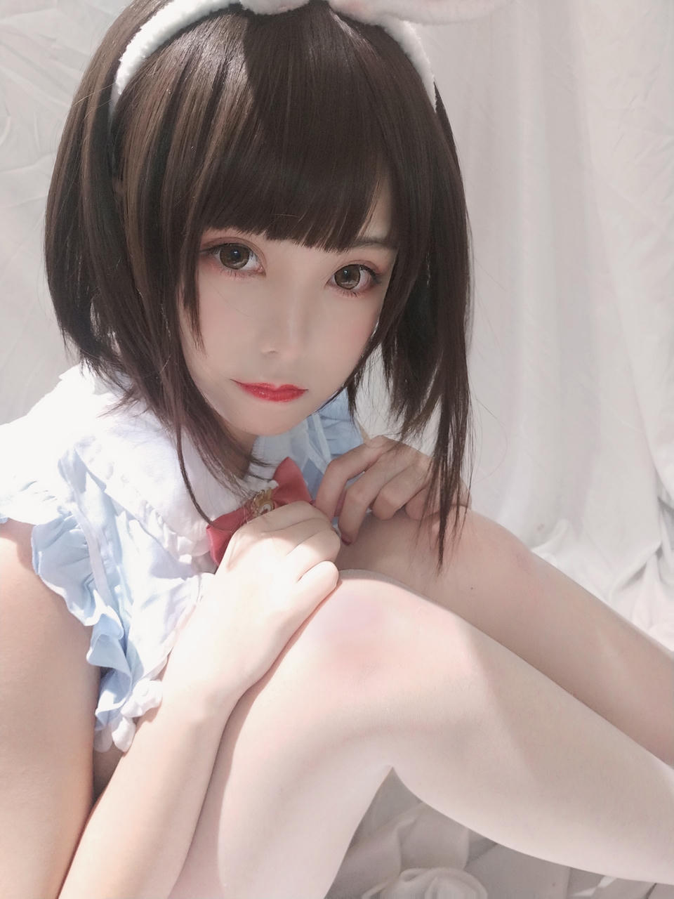 蜜汁猫裘 NO.039 小白兔自拍档 [30P3V-95MB]_第1集