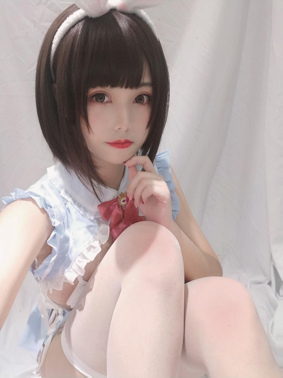 蜜汁猫裘 NO.039 小白兔自拍档 [30P3V-95MB]_第2集