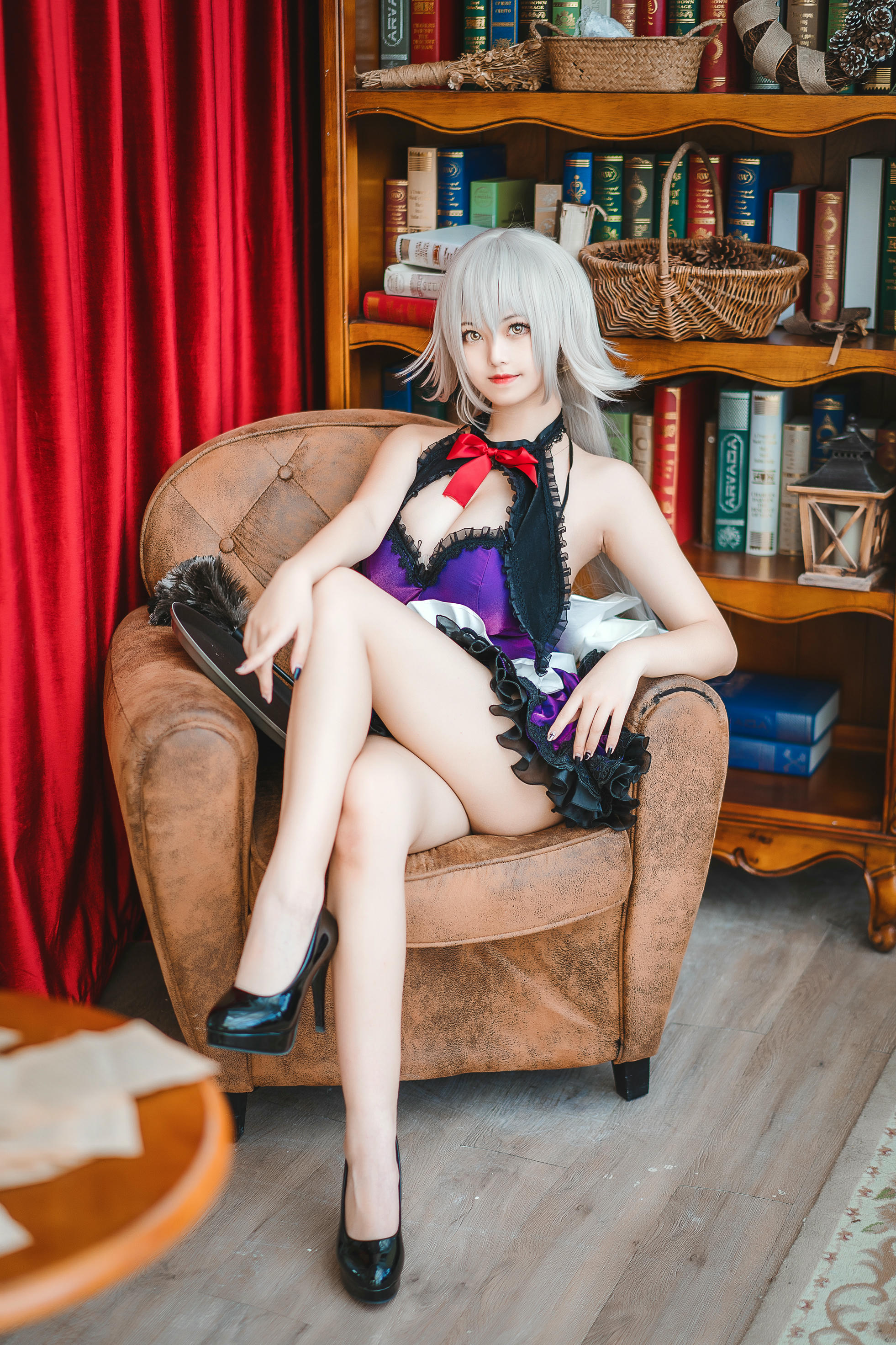 蜜汁猫裘 NO.048 贞德女仆 [40P-438MB]_第1集