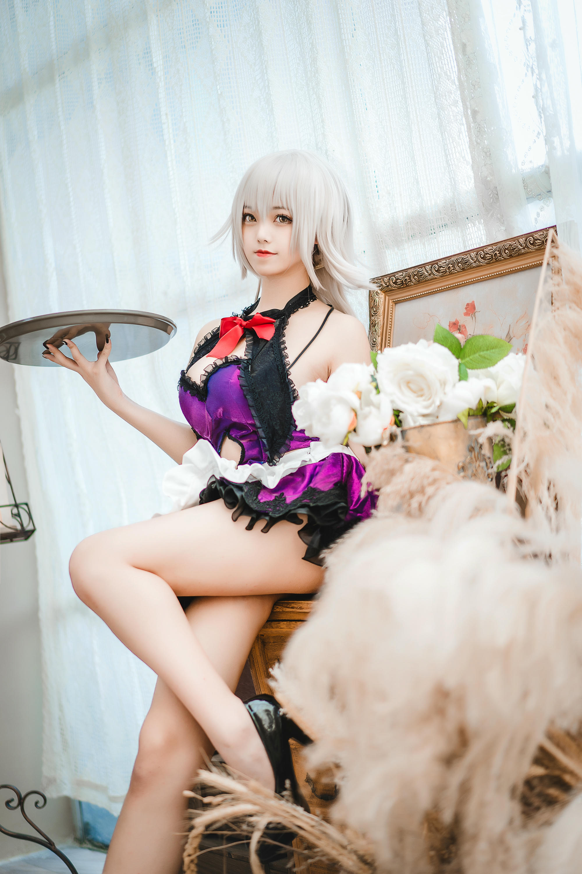 蜜汁猫裘 NO.048 贞德女仆 [40P-438MB]_第2集