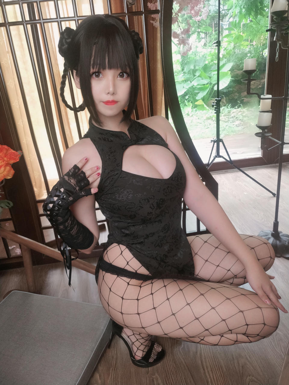 蜜汁猫裘 NO.051 皮衣舞娘 [45P7V-286MB]_第1集