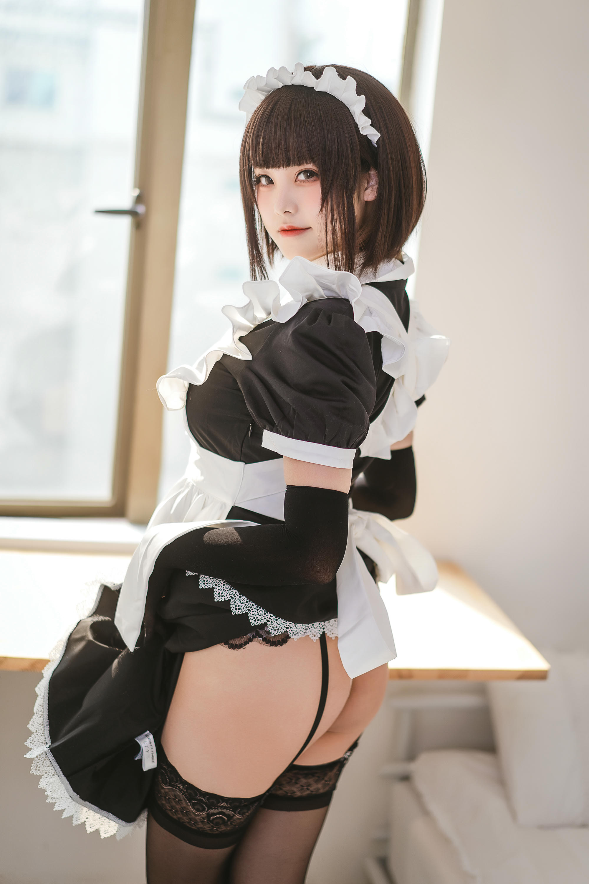 蜜汁猫裘 NO.057 民宿 女仆 [50P-587MB]_第1集