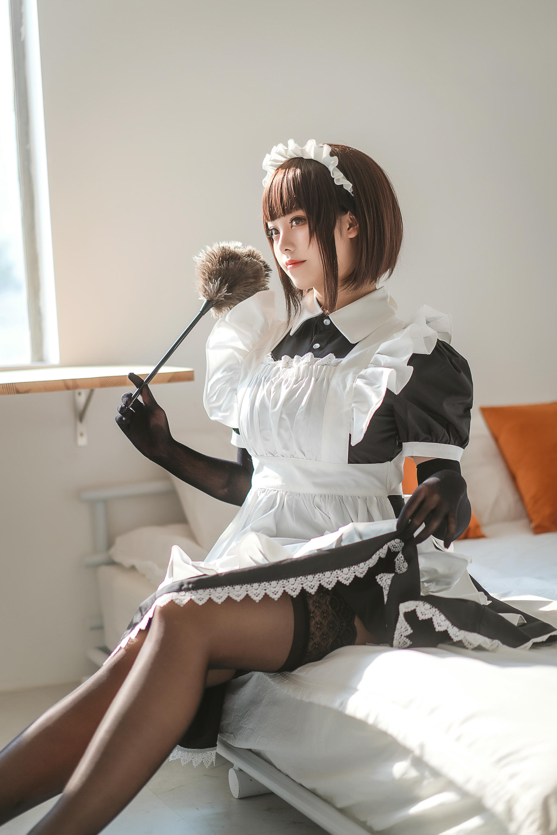 蜜汁猫裘 NO.057 民宿 女仆 [50P-587MB]_第1集