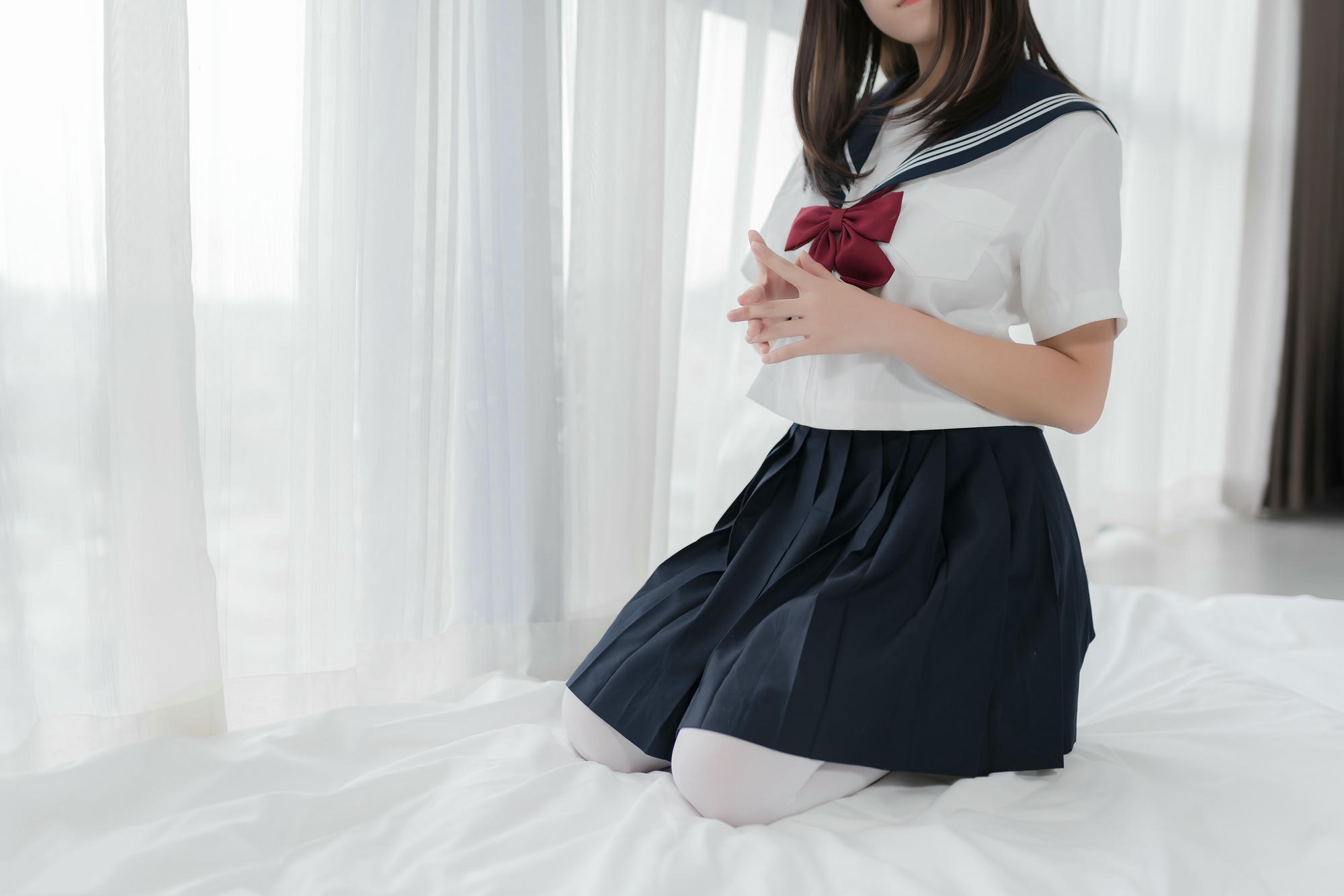 蜜汁猫裘 NO.005 猫耳JK [40P-110MB]_第1集