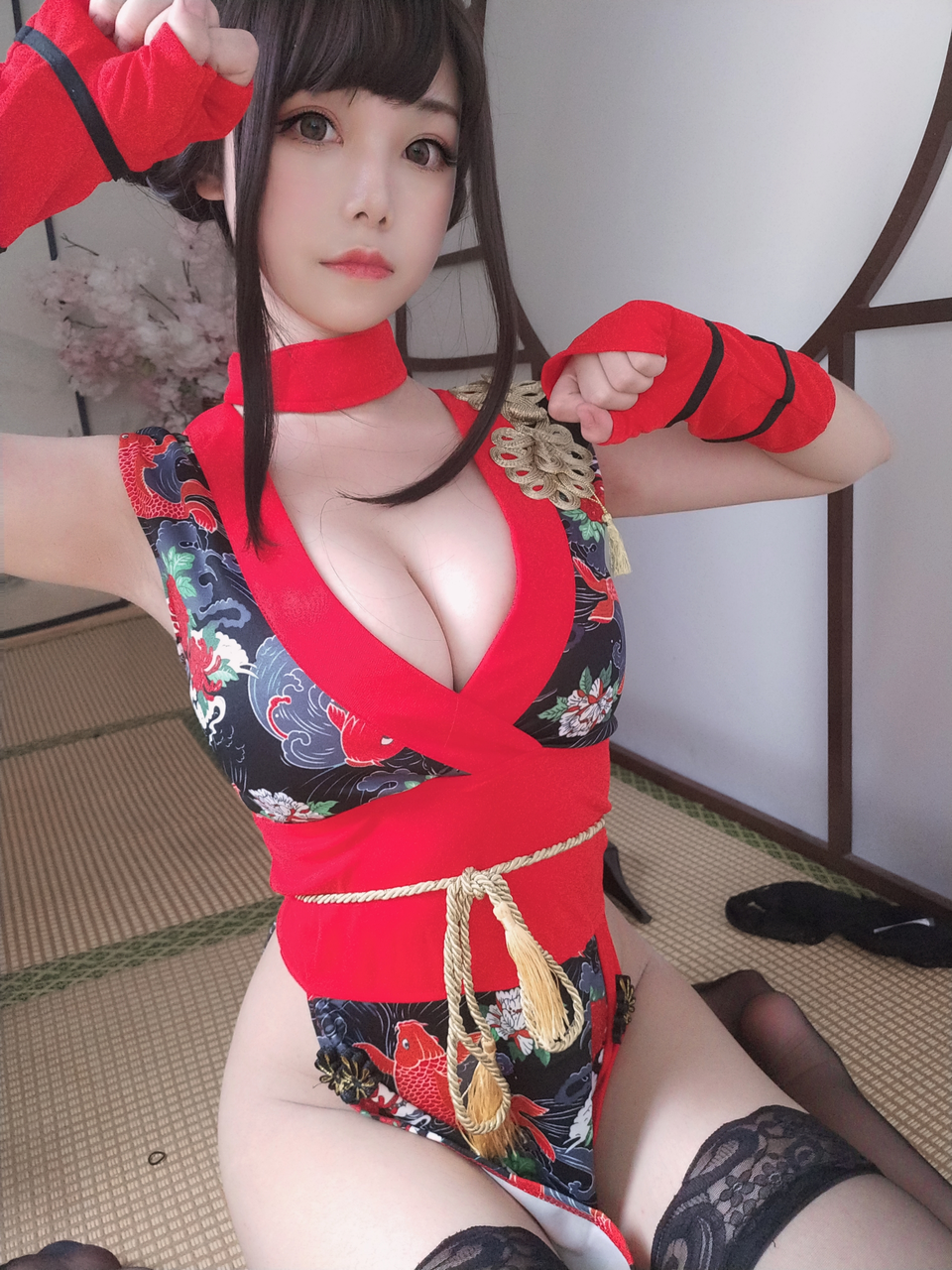 蜜汁猫裘 NO.059 红武士 [40P-108MB]_第1集