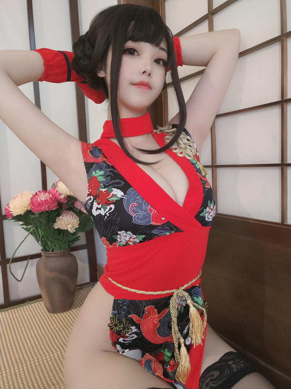 蜜汁猫裘 NO.059 红武士 [40P-108MB]_第1集