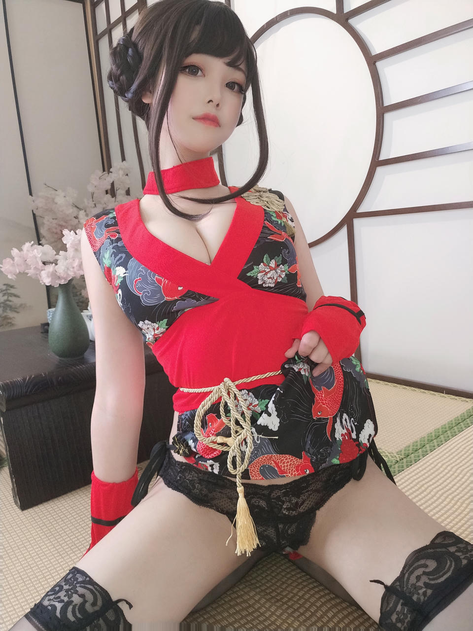 蜜汁猫裘 NO.059 红武士 [40P-108MB]_第1集