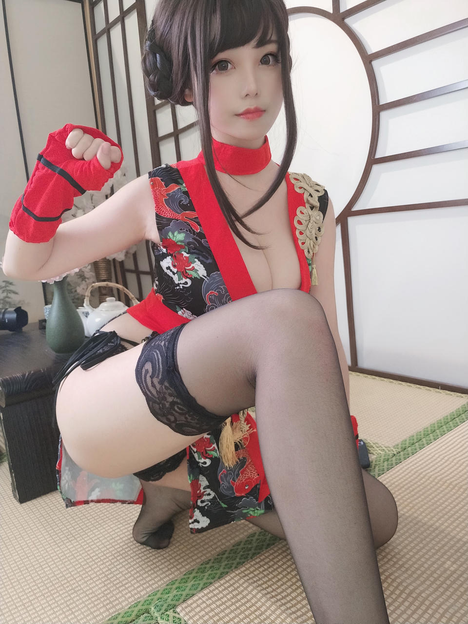 蜜汁猫裘 NO.059 红武士 [40P-108MB]_第1集
