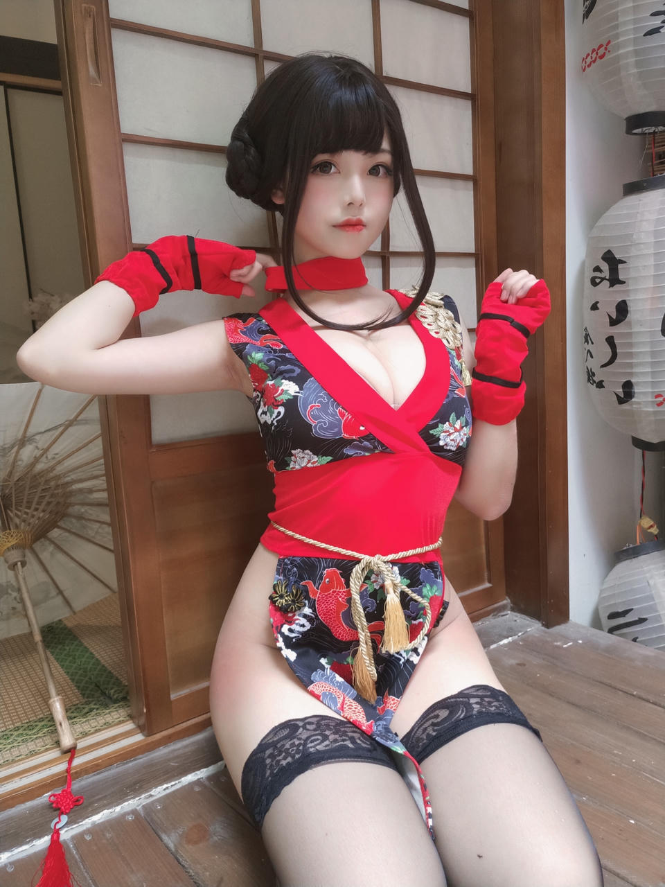 蜜汁猫裘 NO.059 红武士 [40P-108MB]_第2集