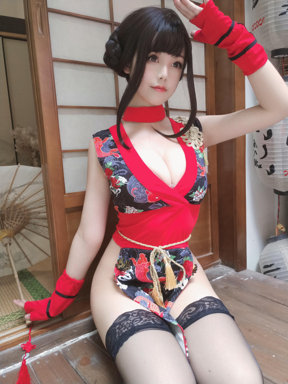 蜜汁猫裘 NO.059 红武士 [40P-108MB]_第2集