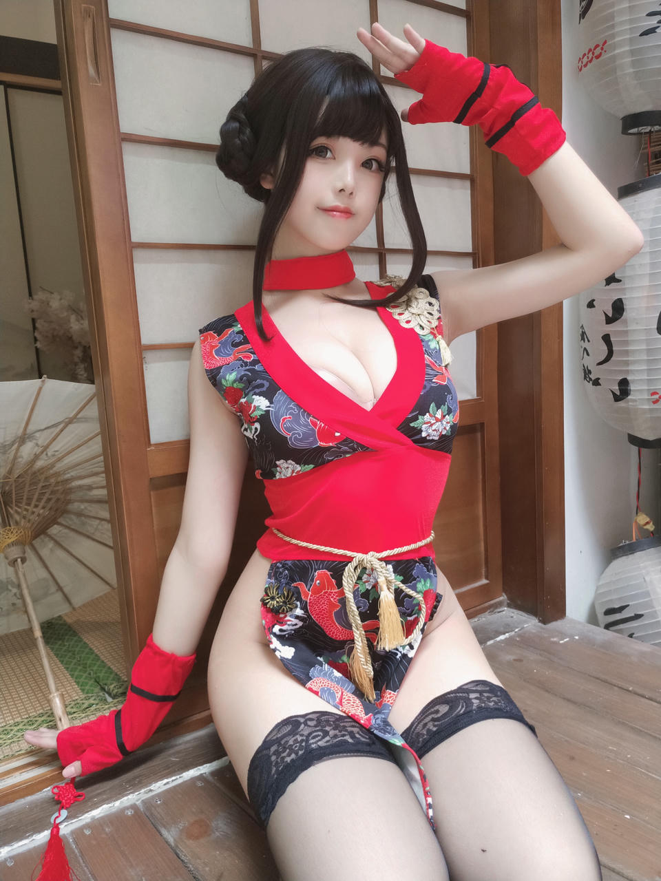 蜜汁猫裘 NO.059 红武士 [40P-108MB]_第2集