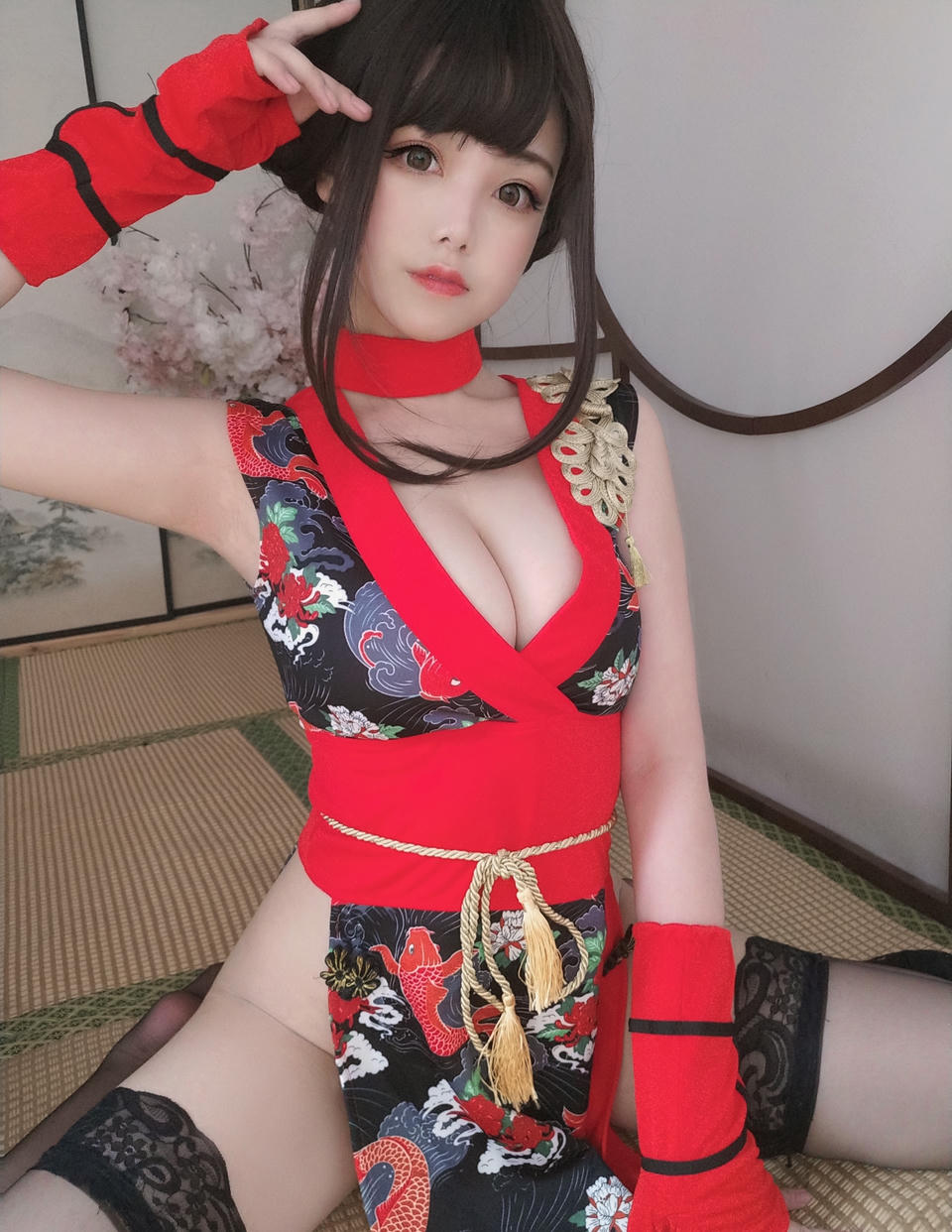 蜜汁猫裘 NO.059 红武士 [40P-108MB]_第2集