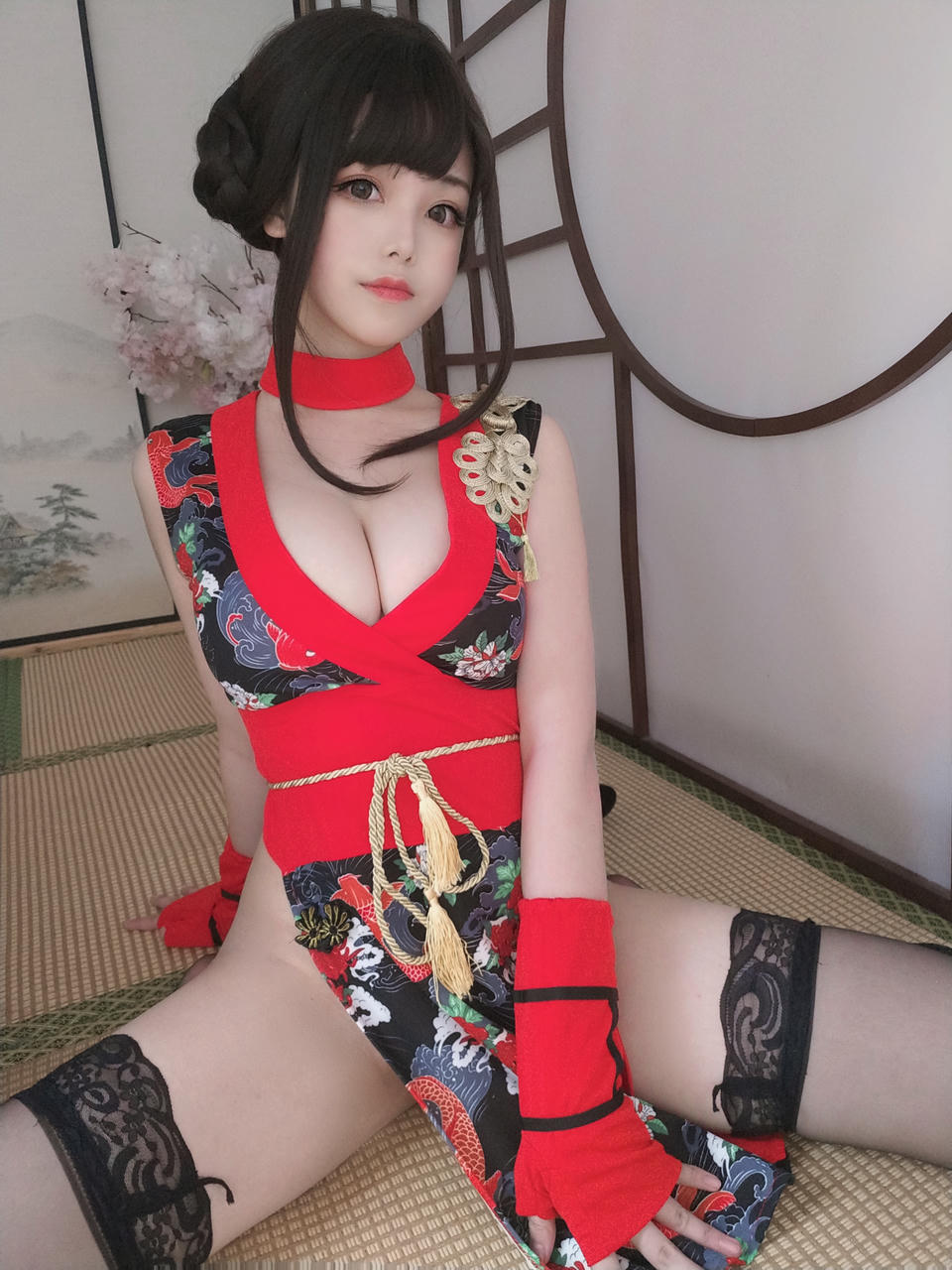 蜜汁猫裘 NO.059 红武士 [40P-108MB]_第1集