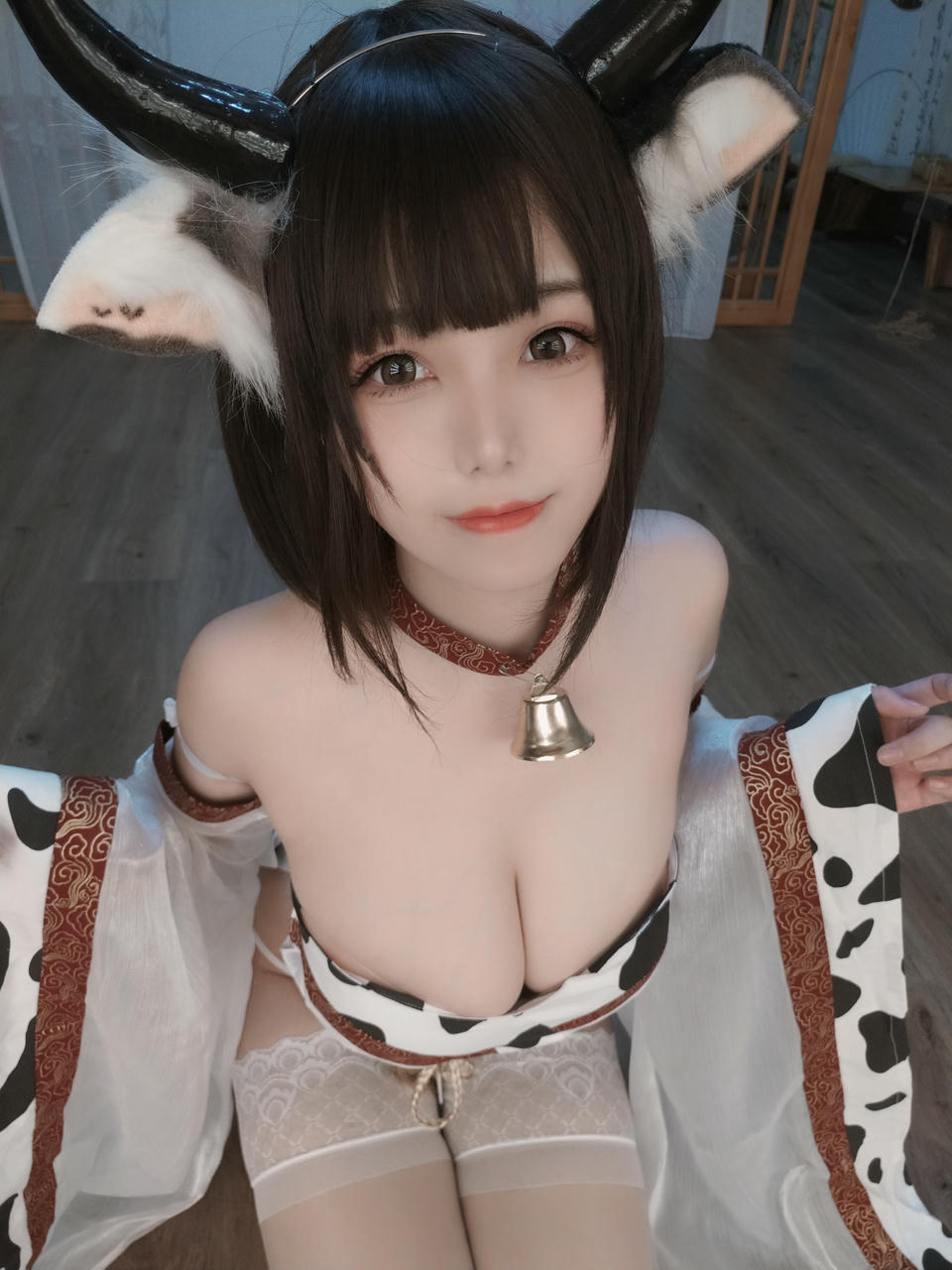 蜜汁猫裘 NO.062 奶牛 [30P-67MB]_第1集