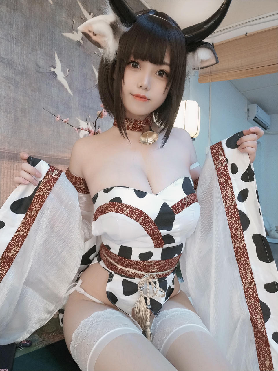 蜜汁猫裘 NO.062 奶牛 [30P-67MB]_第1集