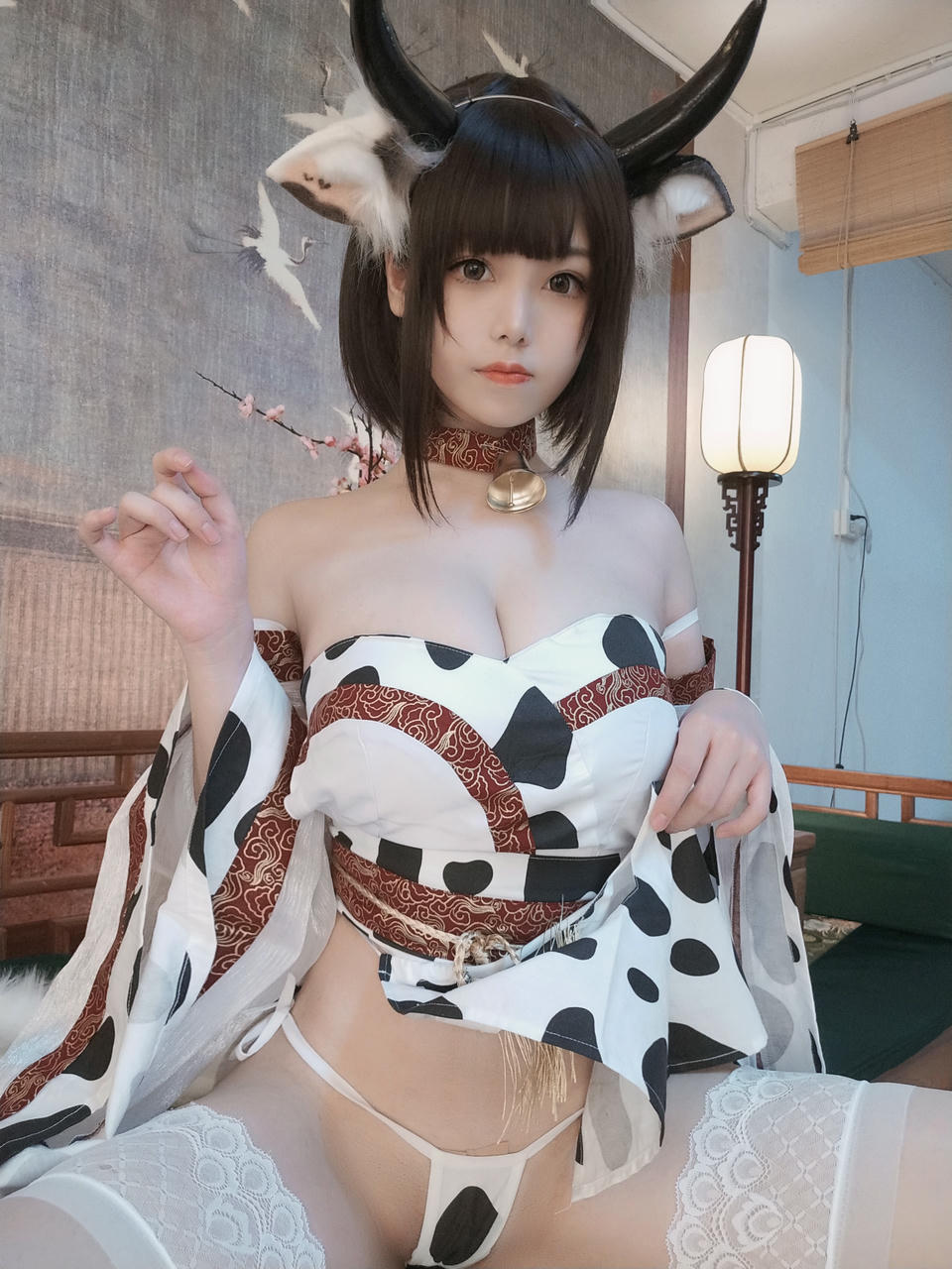 蜜汁猫裘 NO.062 奶牛 [30P-67MB]_第1集