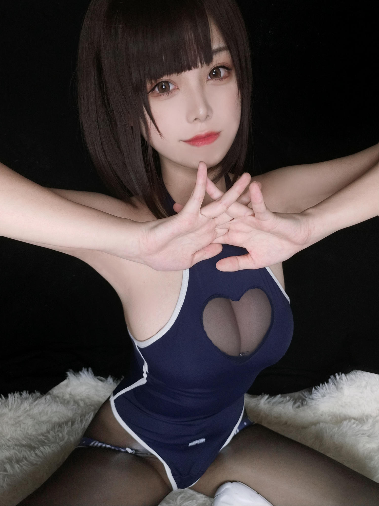 蜜汁猫裘 NO.063 水着 [34P-287MB]_第1集