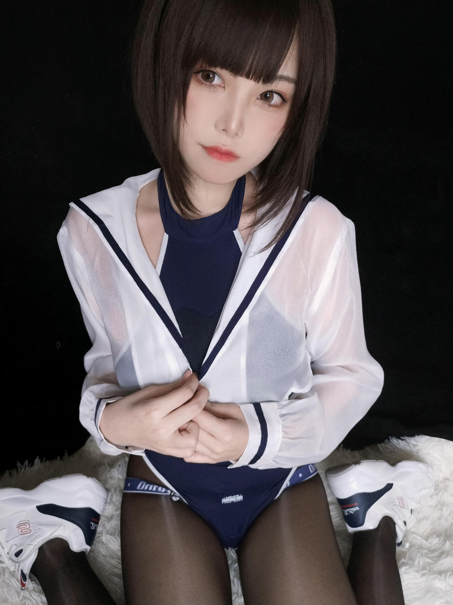 蜜汁猫裘 NO.063 水着 [34P-287MB]_第1集
