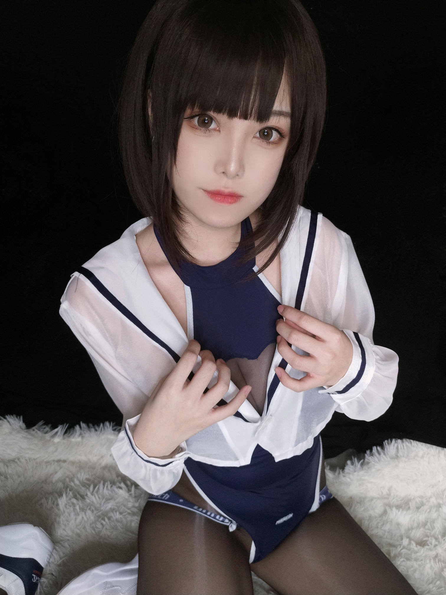 蜜汁猫裘 NO.063 水着 [34P-287MB]_第2集