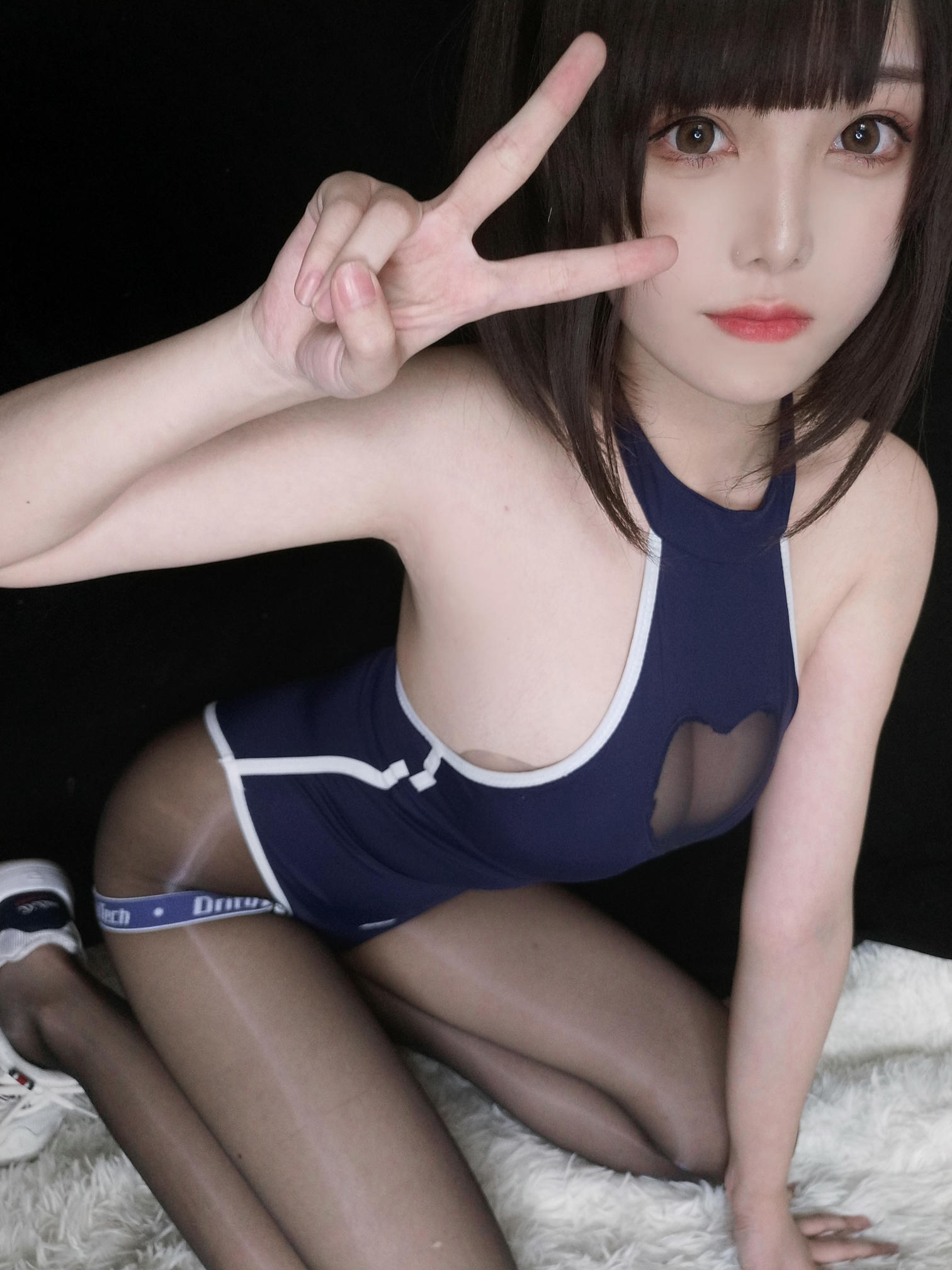蜜汁猫裘 NO.063 水着 [34P-287MB]_第2集