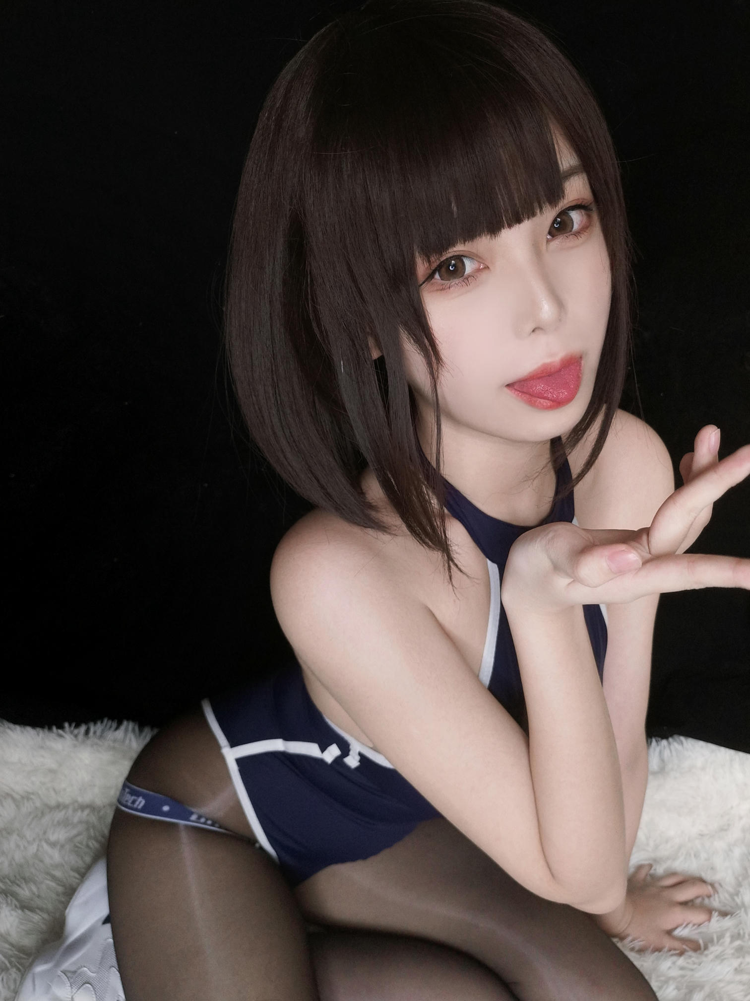 蜜汁猫裘 NO.063 水着 [34P-287MB]_第1集