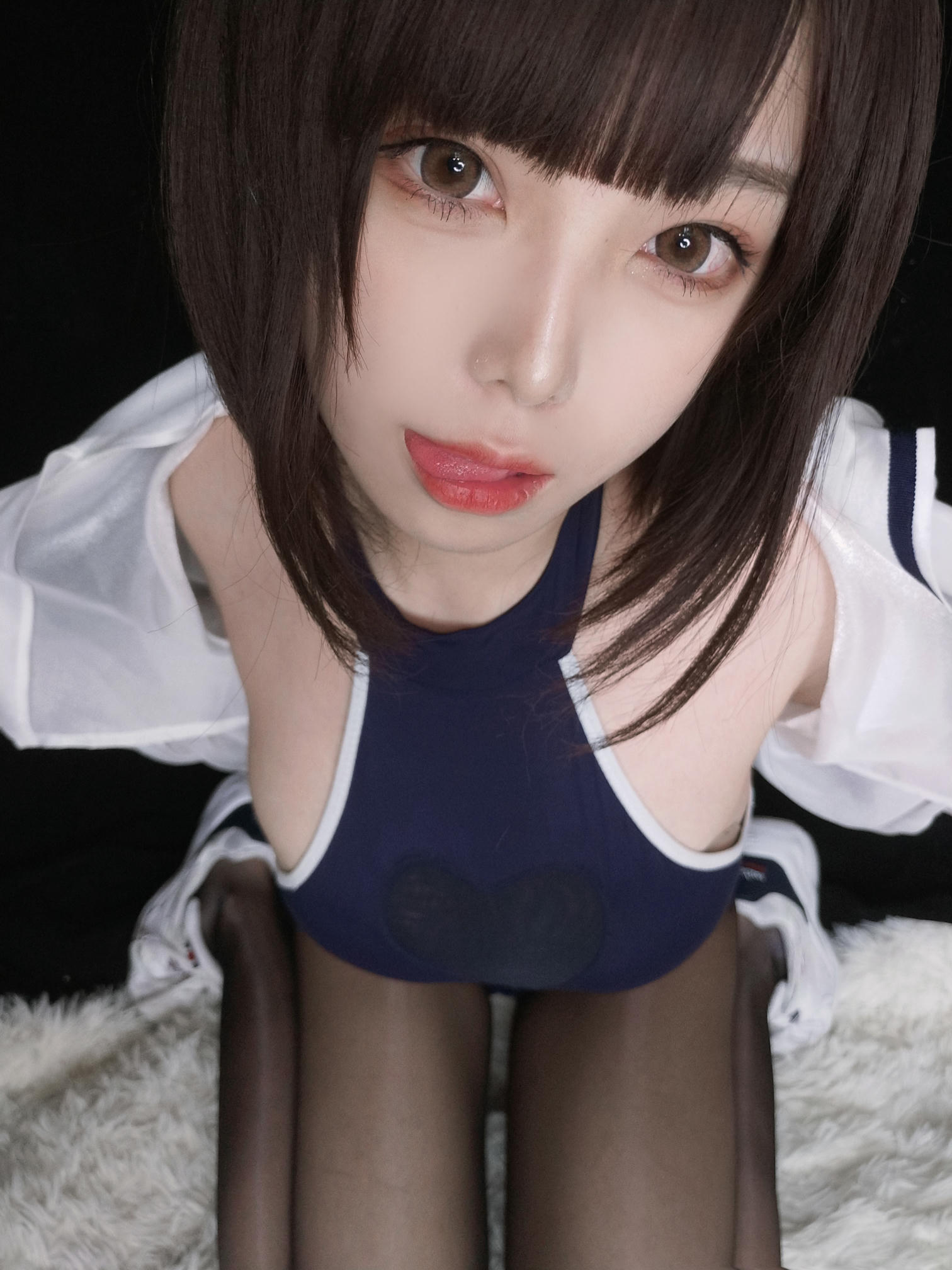蜜汁猫裘 NO.063 水着 [34P-287MB]_第2集