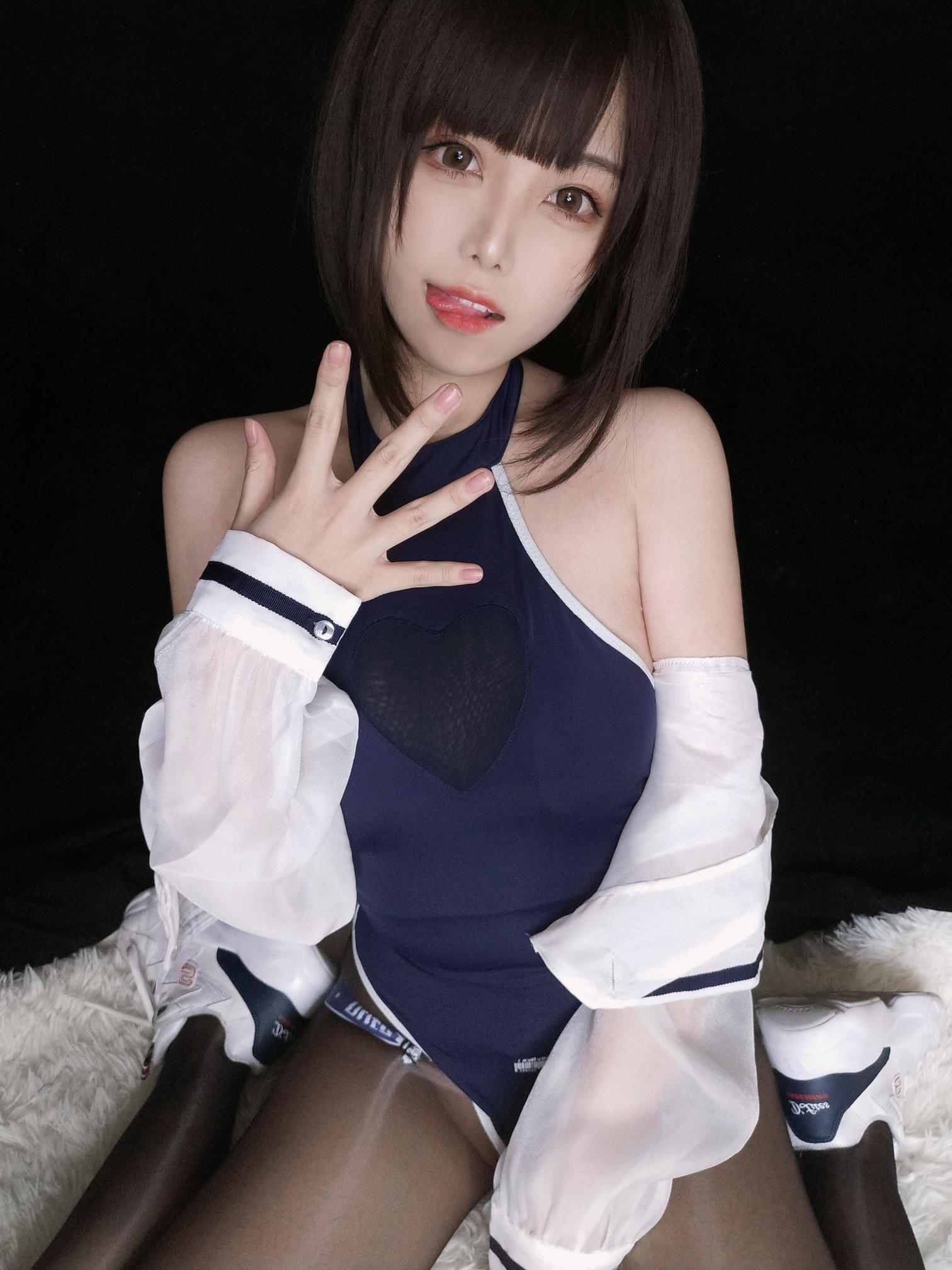 蜜汁猫裘 NO.063 水着 [34P-287MB]_第1集