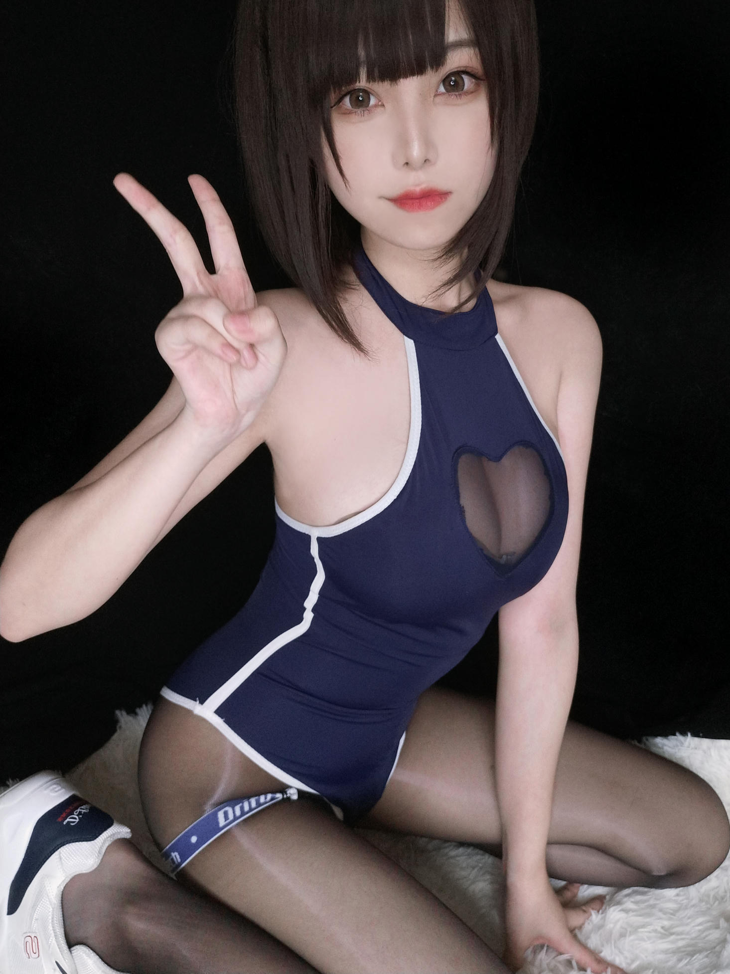 蜜汁猫裘 NO.063 水着 [34P-287MB]_第1集