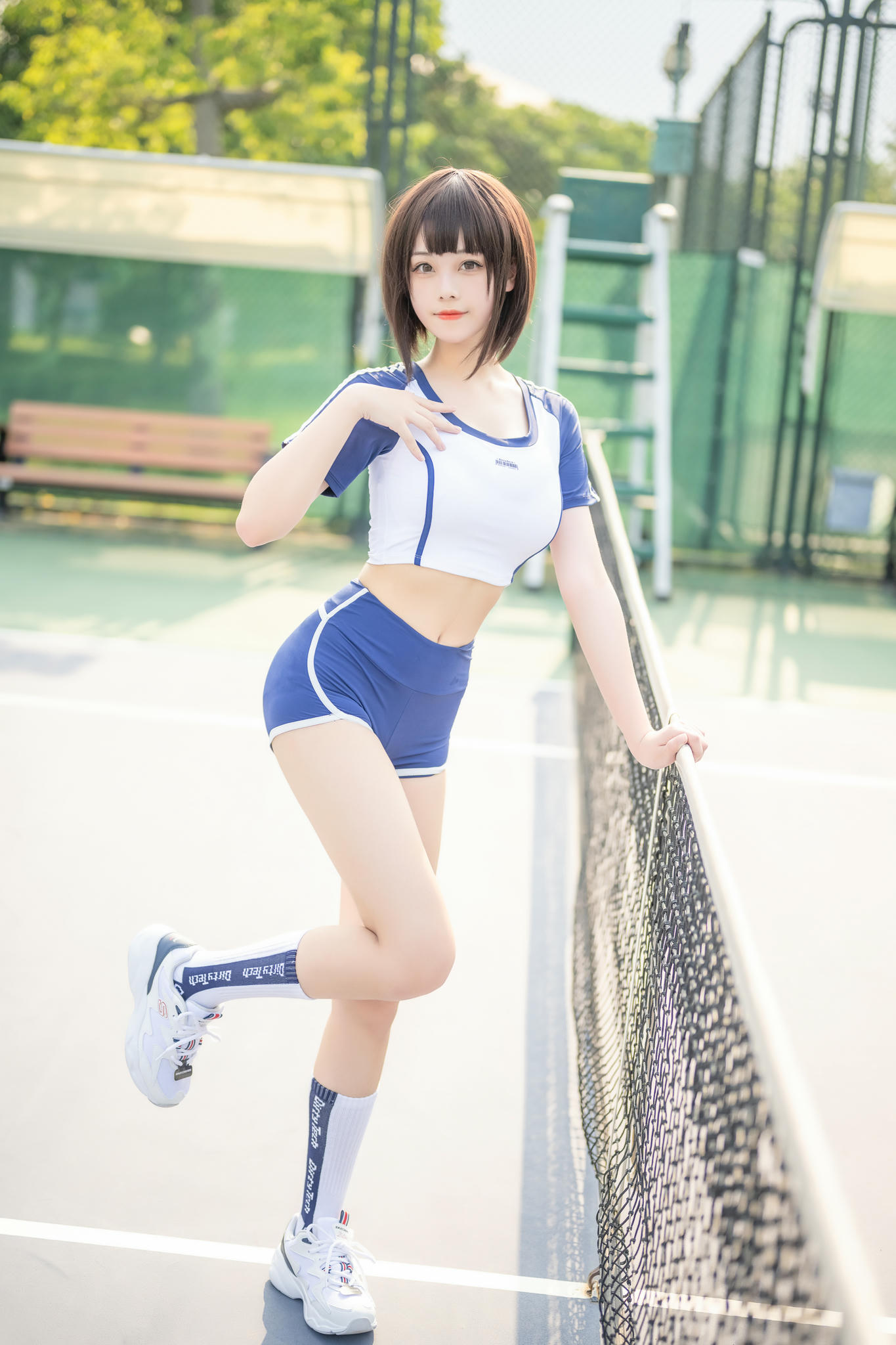蜜汁猫裘 NO.064 体操服 [50P-515MB]_第1集