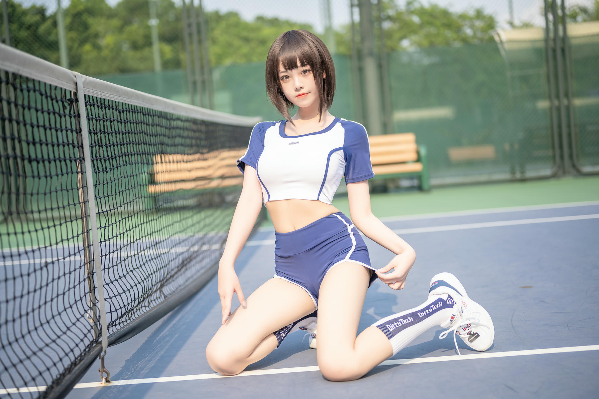 蜜汁猫裘 NO.064 体操服 [50P-515MB]_第1集