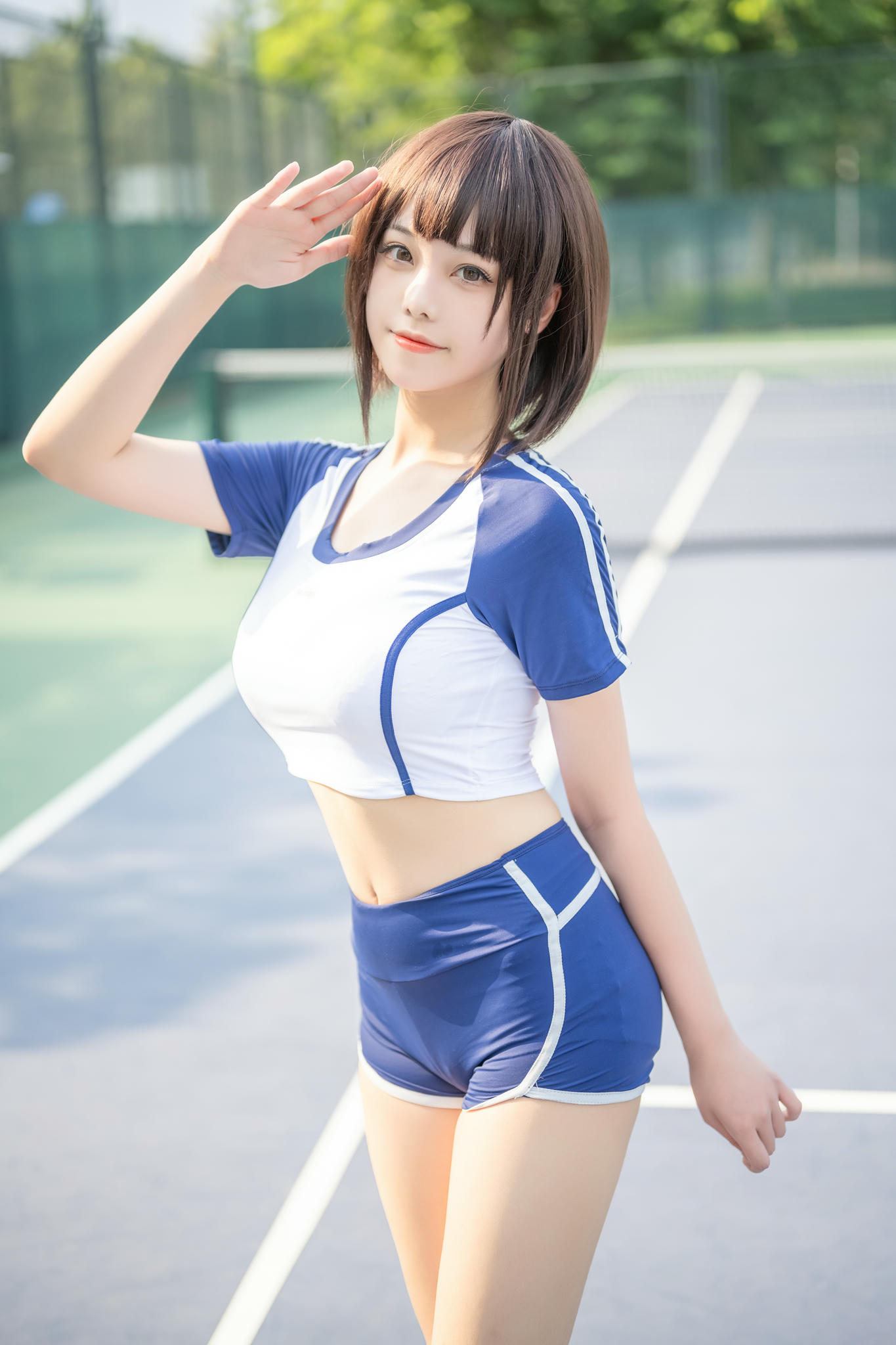 蜜汁猫裘 NO.064 体操服 [50P-515MB]_第1集