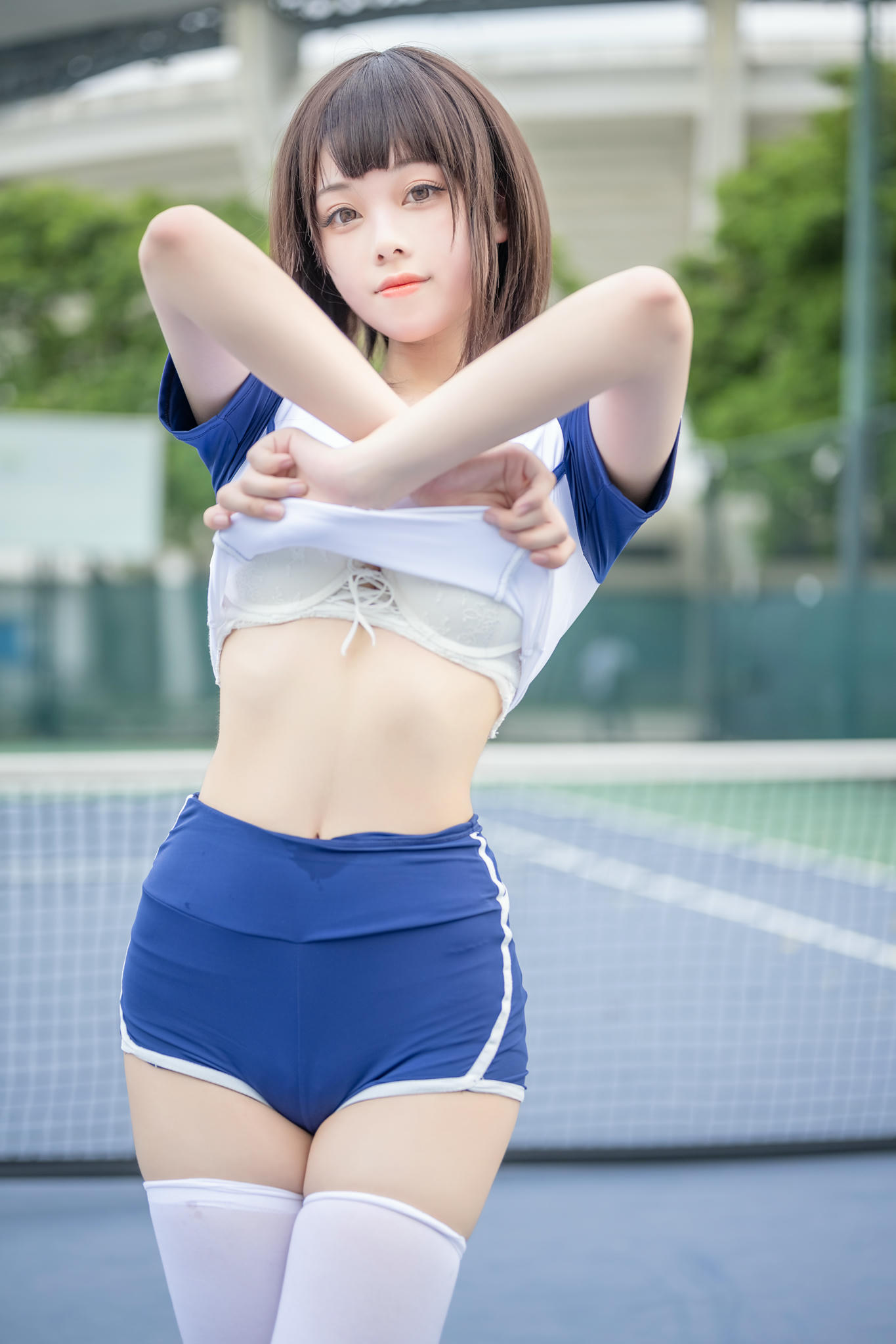 蜜汁猫裘 NO.064 体操服 [50P-515MB]_第2集