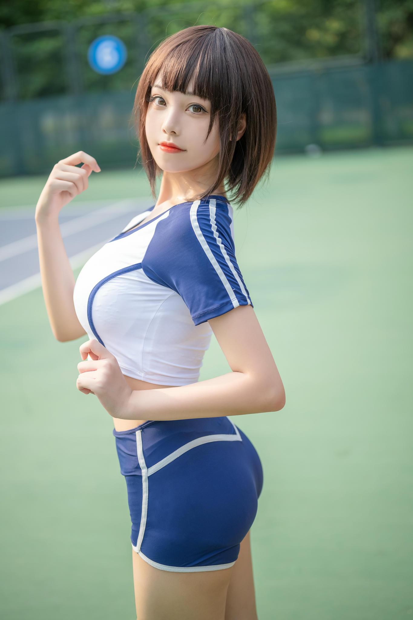 蜜汁猫裘 NO.064 体操服 [50P-515MB]_第1集