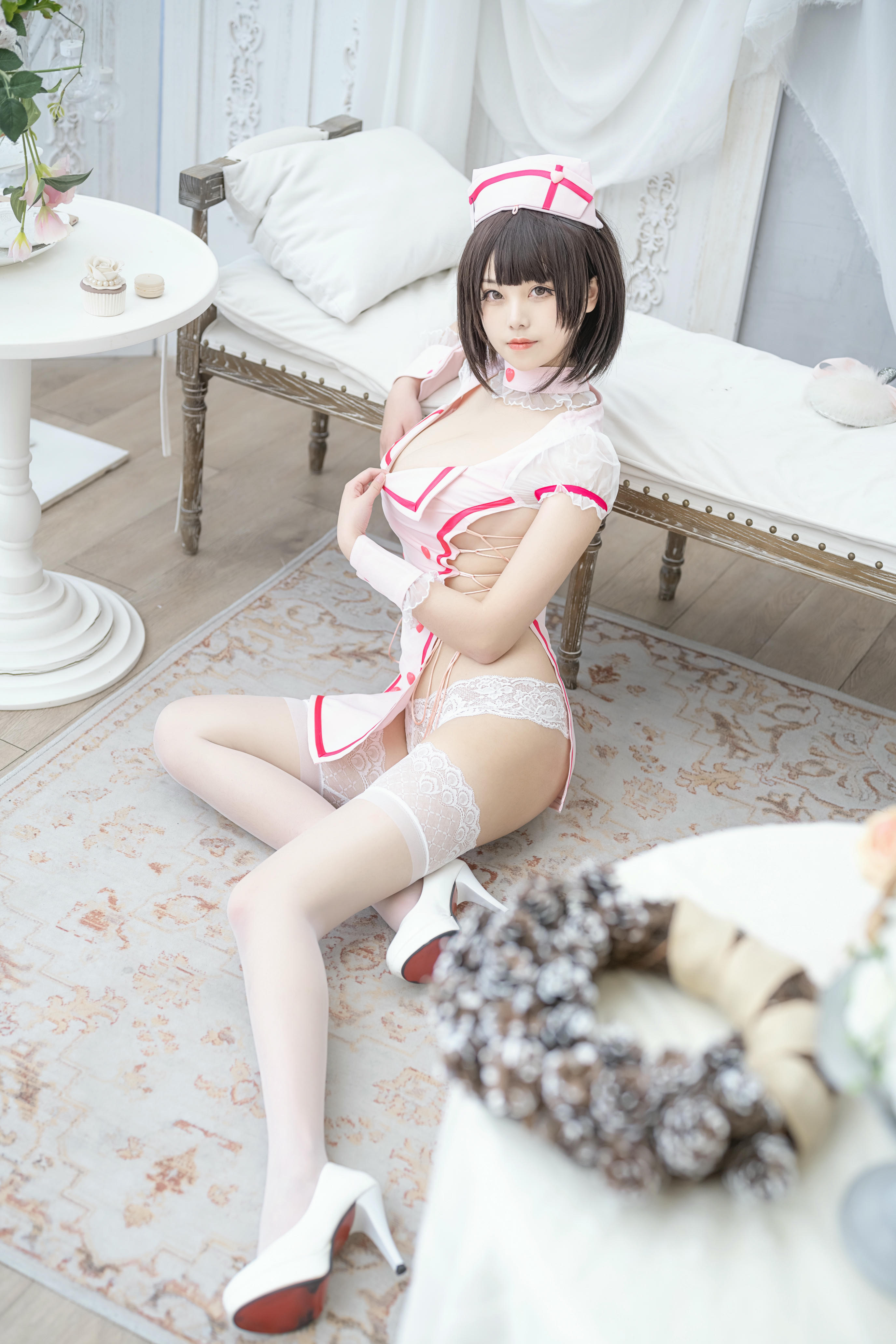 蜜汁猫裘 NO.069 小护士 [61P-917MB]_第3集