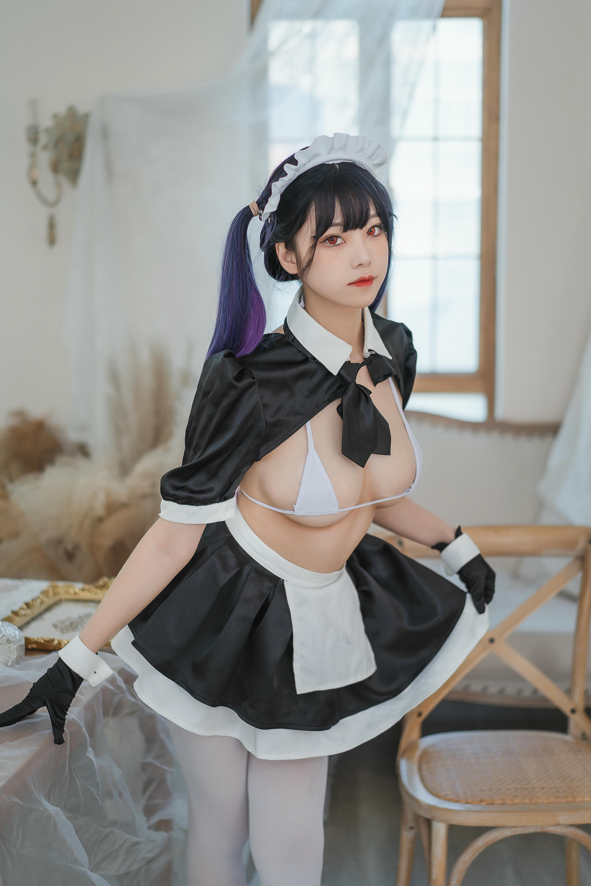 蜜汁猫裘 NO.077 工作女仆 [50P3V-1.37GB]_第1集