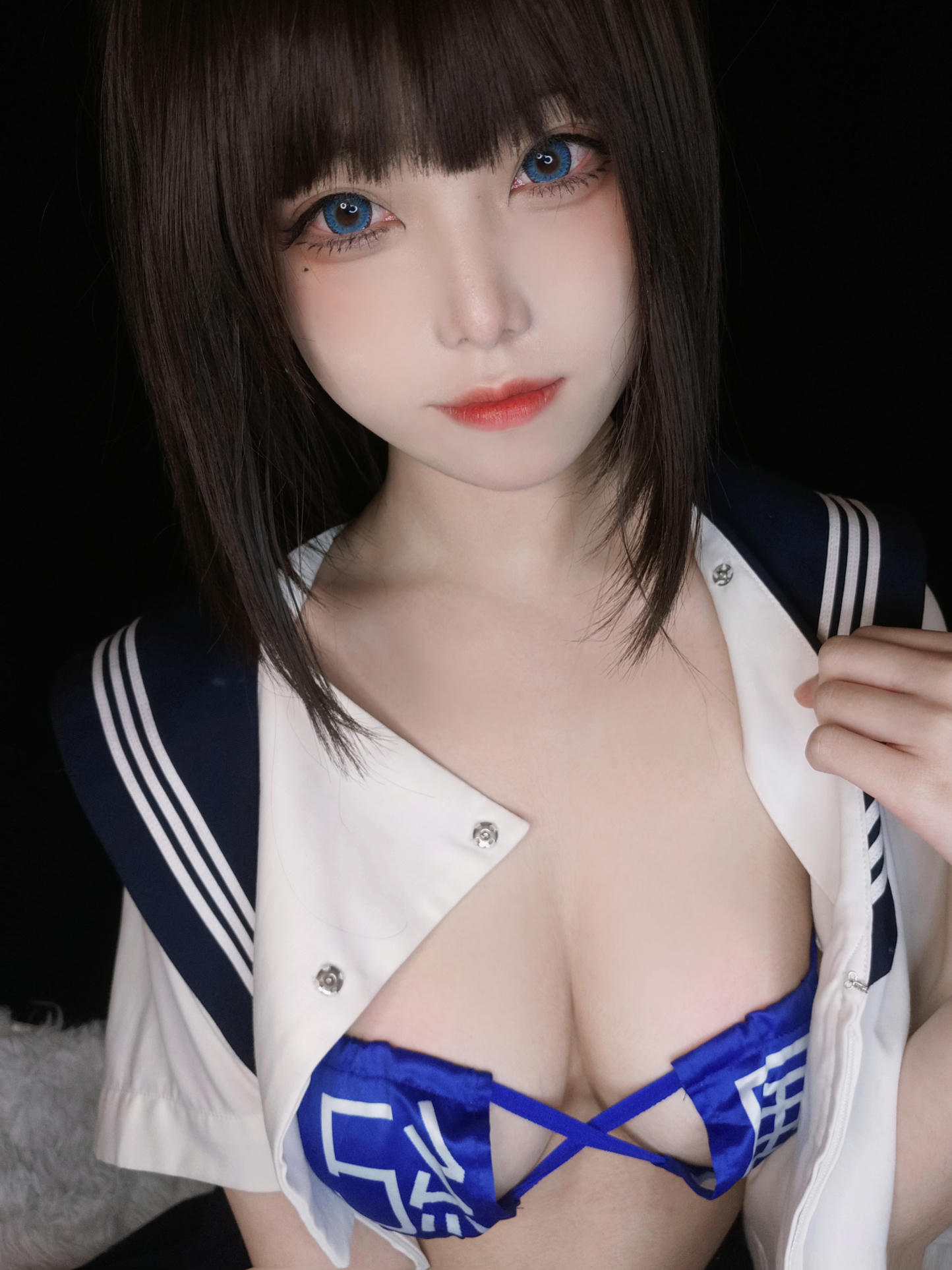 蜜汁猫裘 NO.080 坏学妹jk [38P6V 400MB]_第2集