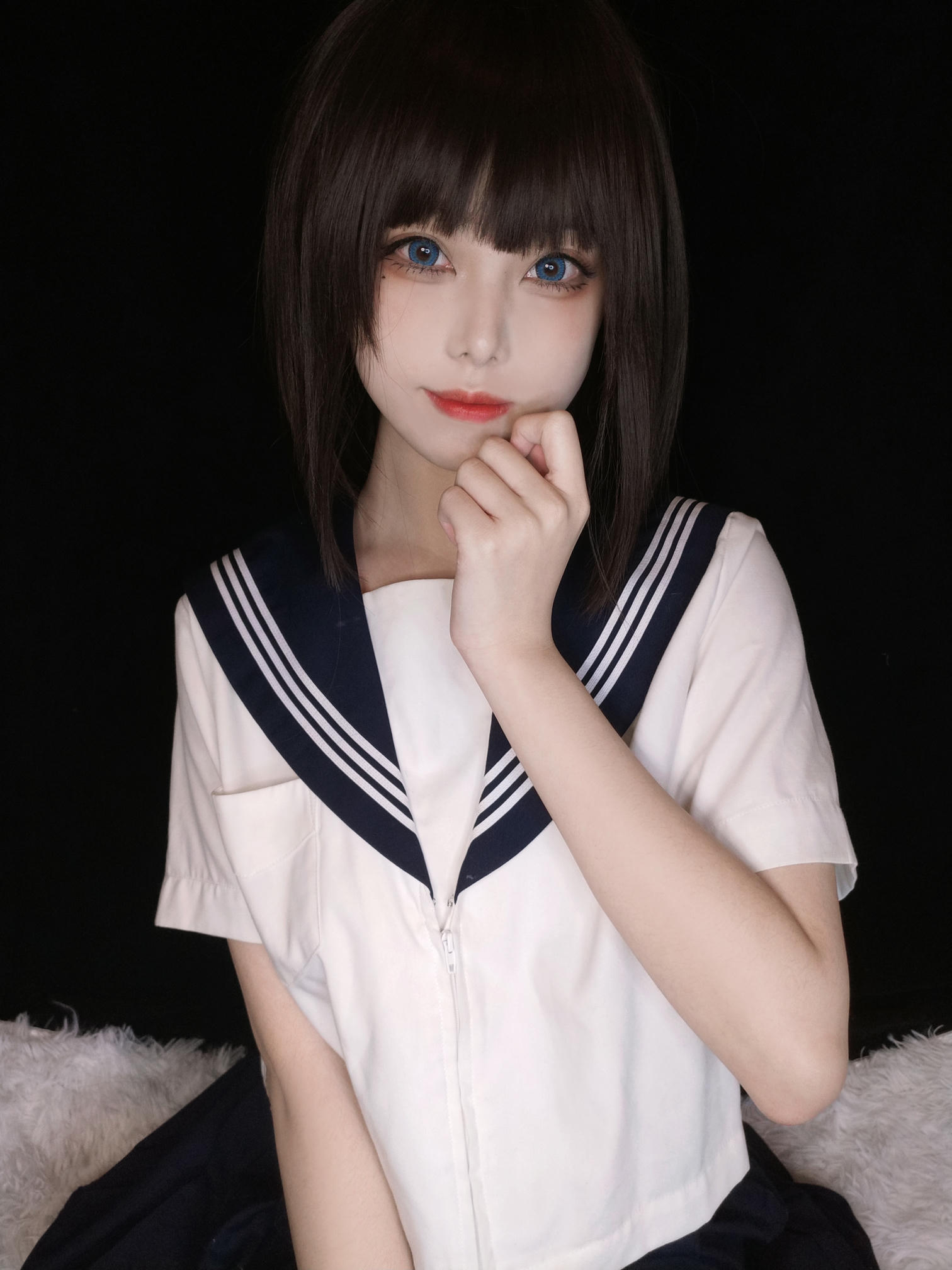 蜜汁猫裘 NO.080 坏学妹jk [38P6V 400MB]_第2集