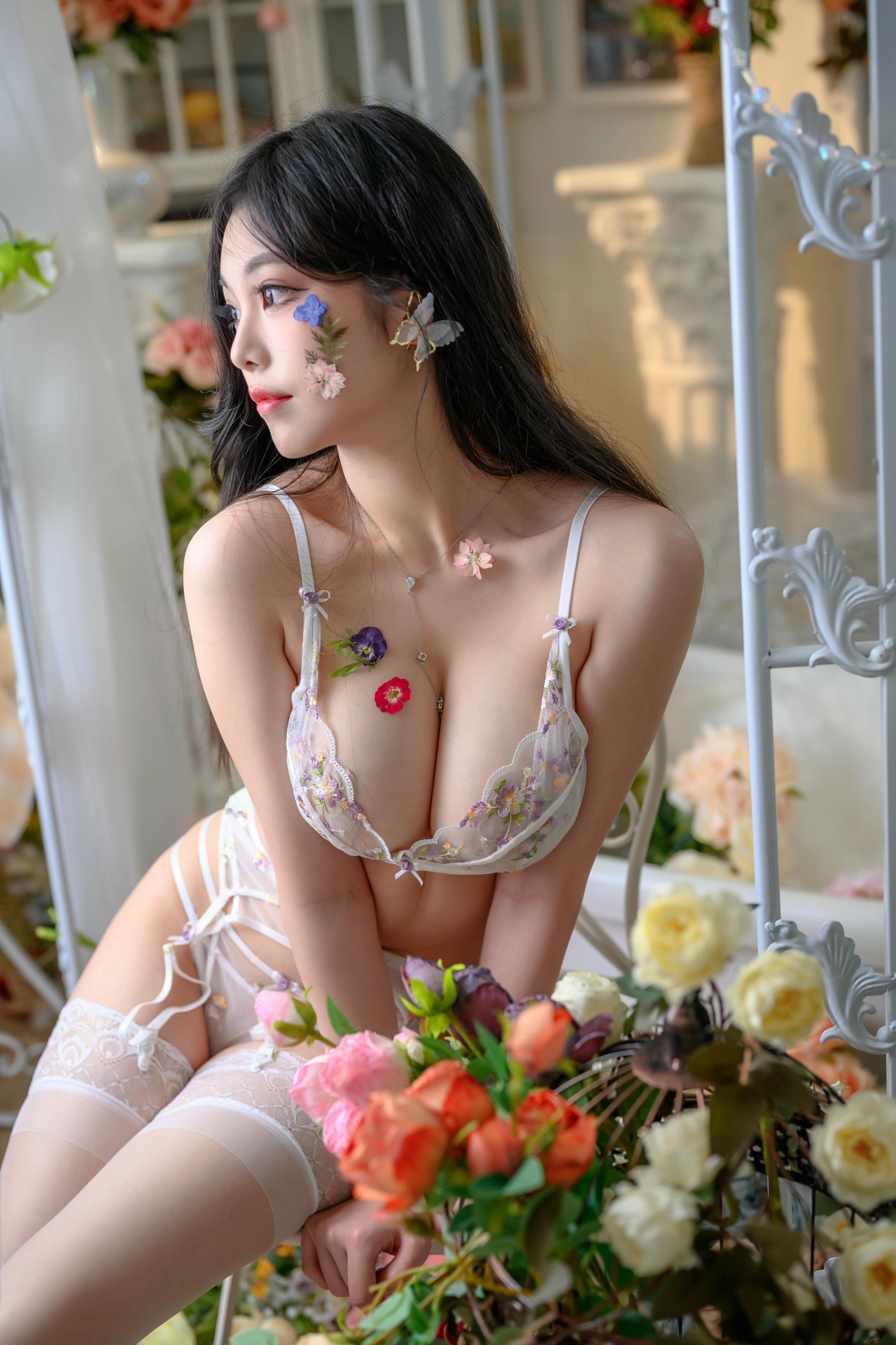 蜜汁猫裘 NO.083 花房少女 [60P 1V 1.73GB]-花房少女_第1集