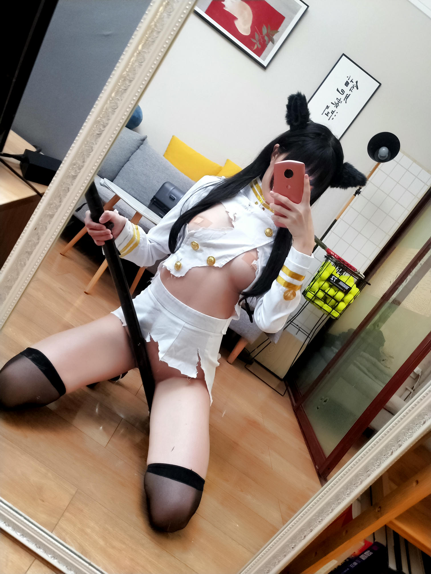 NAGESA魔物喵 NO.087 戦損愛宕 [32P 162M]_第1集