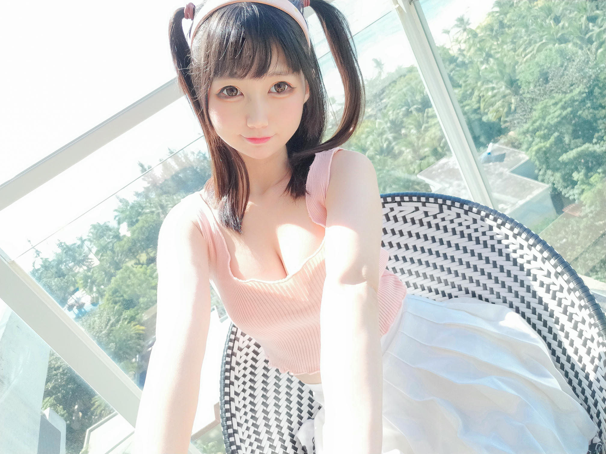 NAGESA魔物喵 NO.093 202101 fantia会员合集-20210103 ベランダの露出_第1集