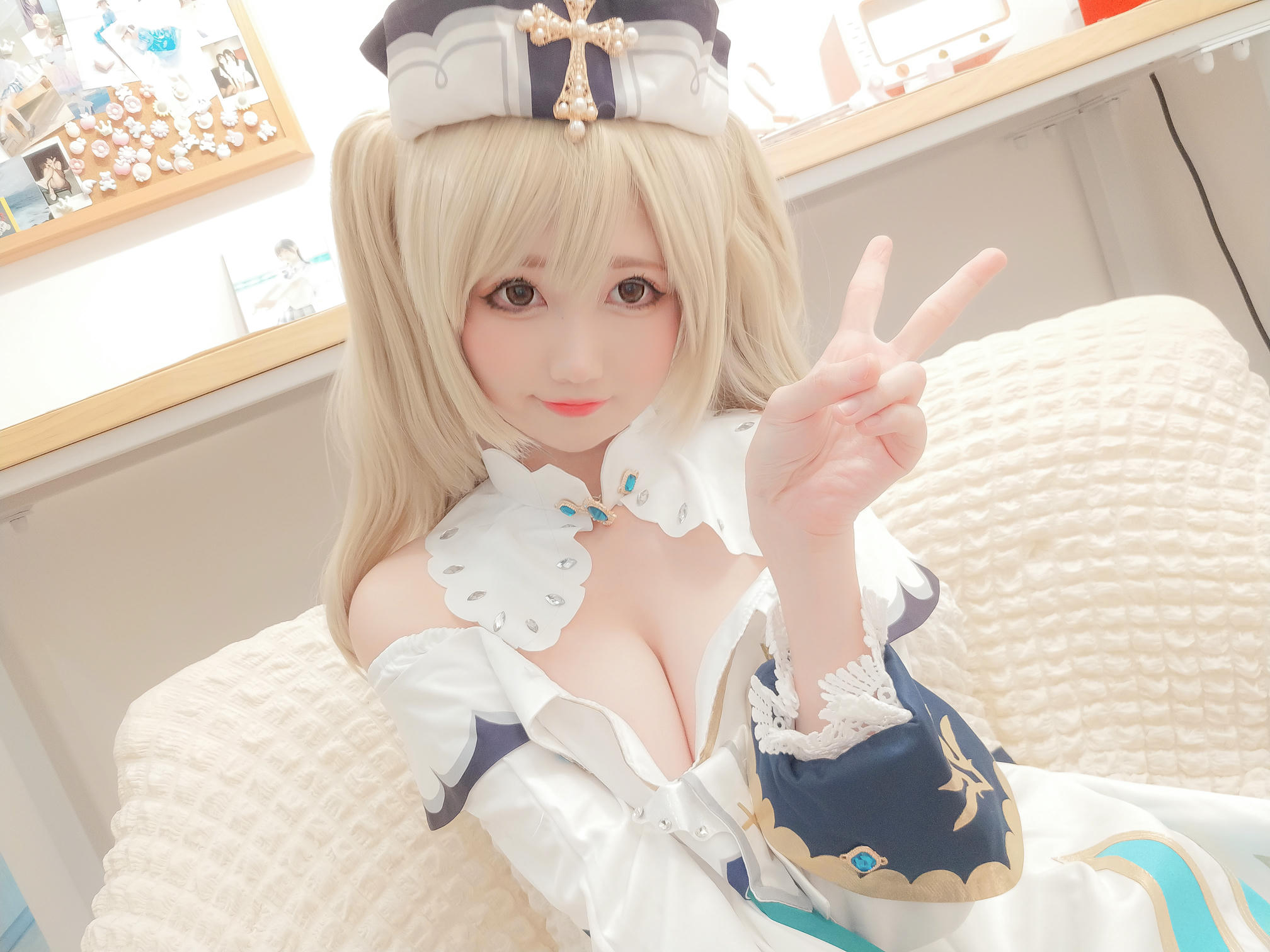 NAGESA魔物喵 NO.096 202107 fantia会员合集-0724 Barbaraさんの自撮り（上）_第1集