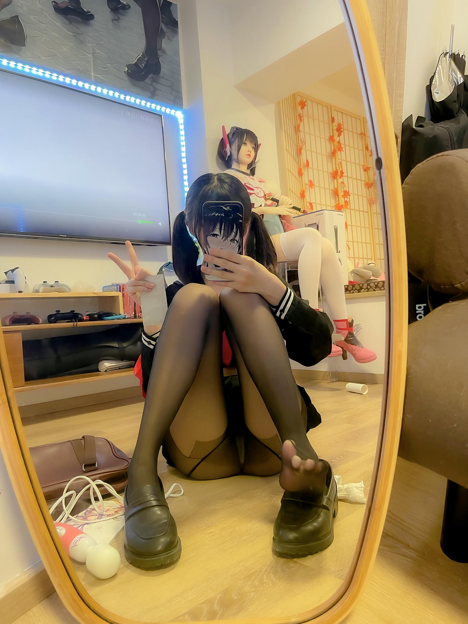 NAGESA魔物喵 NO.097 202108 fantia会员合集-20210805今日は制服です〜_第1集