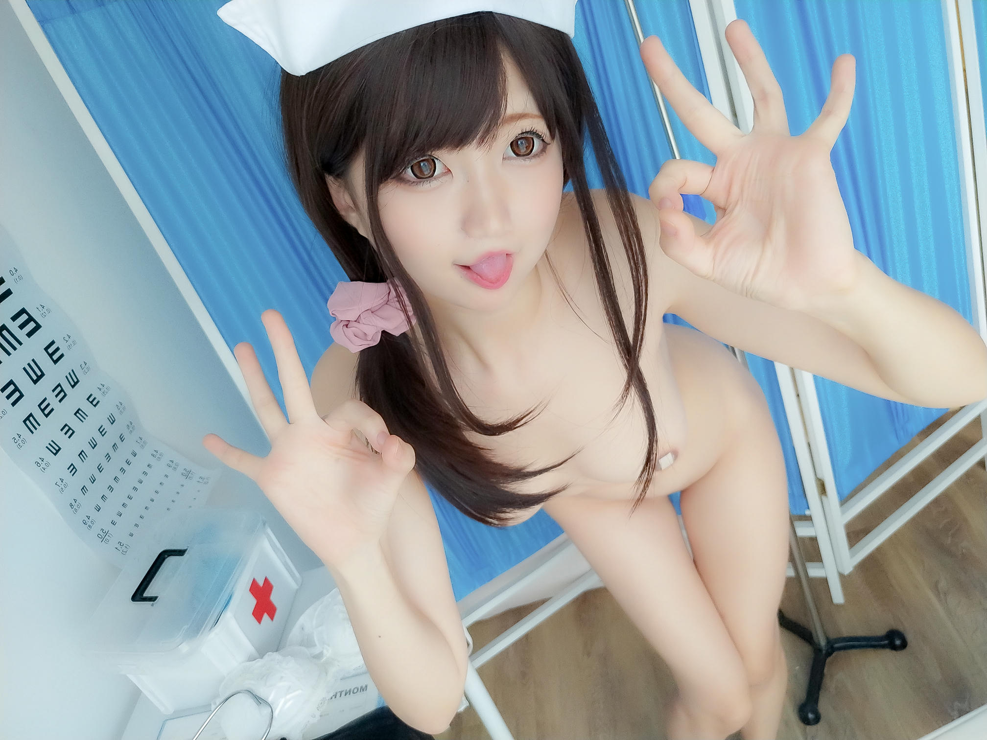 NAGESA魔物喵 NO.097 202108 fantia会员合集-20210816写真投稿ーエロ看護師_第2集