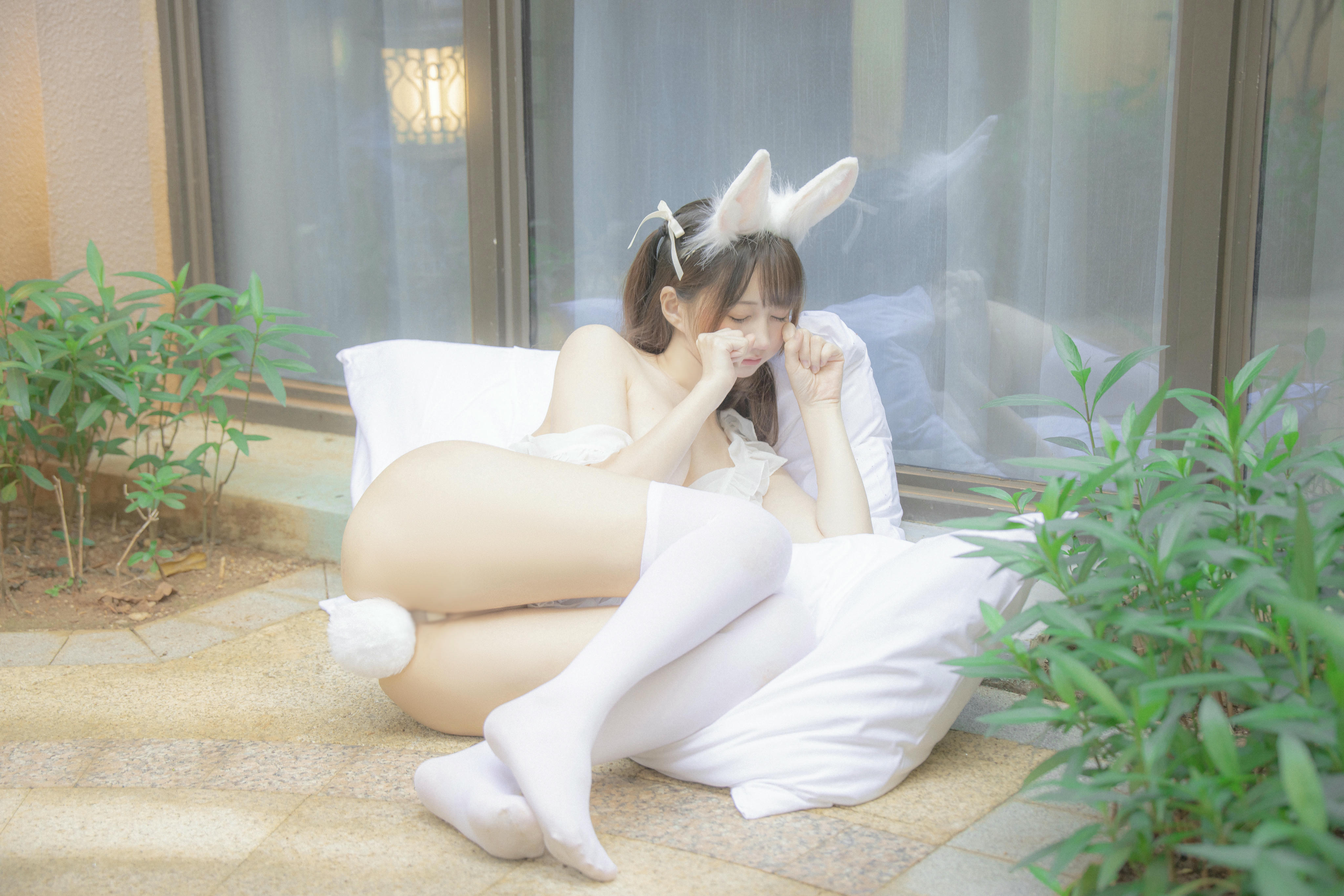 NAGESA魔物喵 NO.122 2023年02月 [197P+3gif+9V-4.32G]-2023-02-20 🤍白うさぎ〜🐰 [12P-326.88MB]_第1集