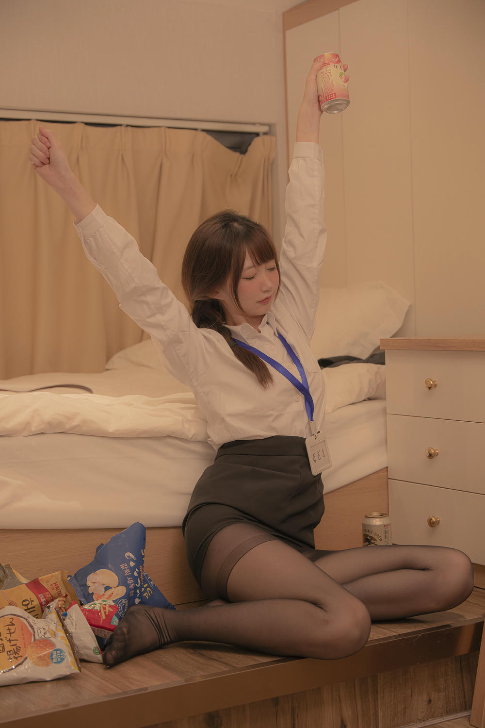 NAGESA魔物喵 NO.124 醉酒的办公室女郎 [105P1V-494M]_第2集