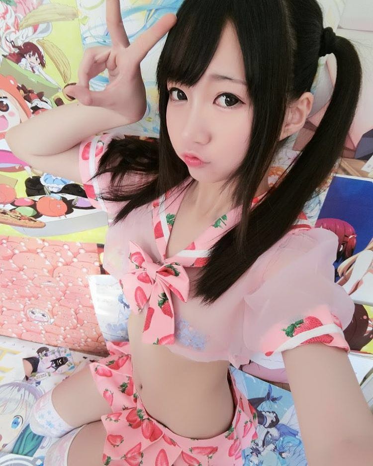 Nagesa魔物喵 粉色系水手服美_第1集