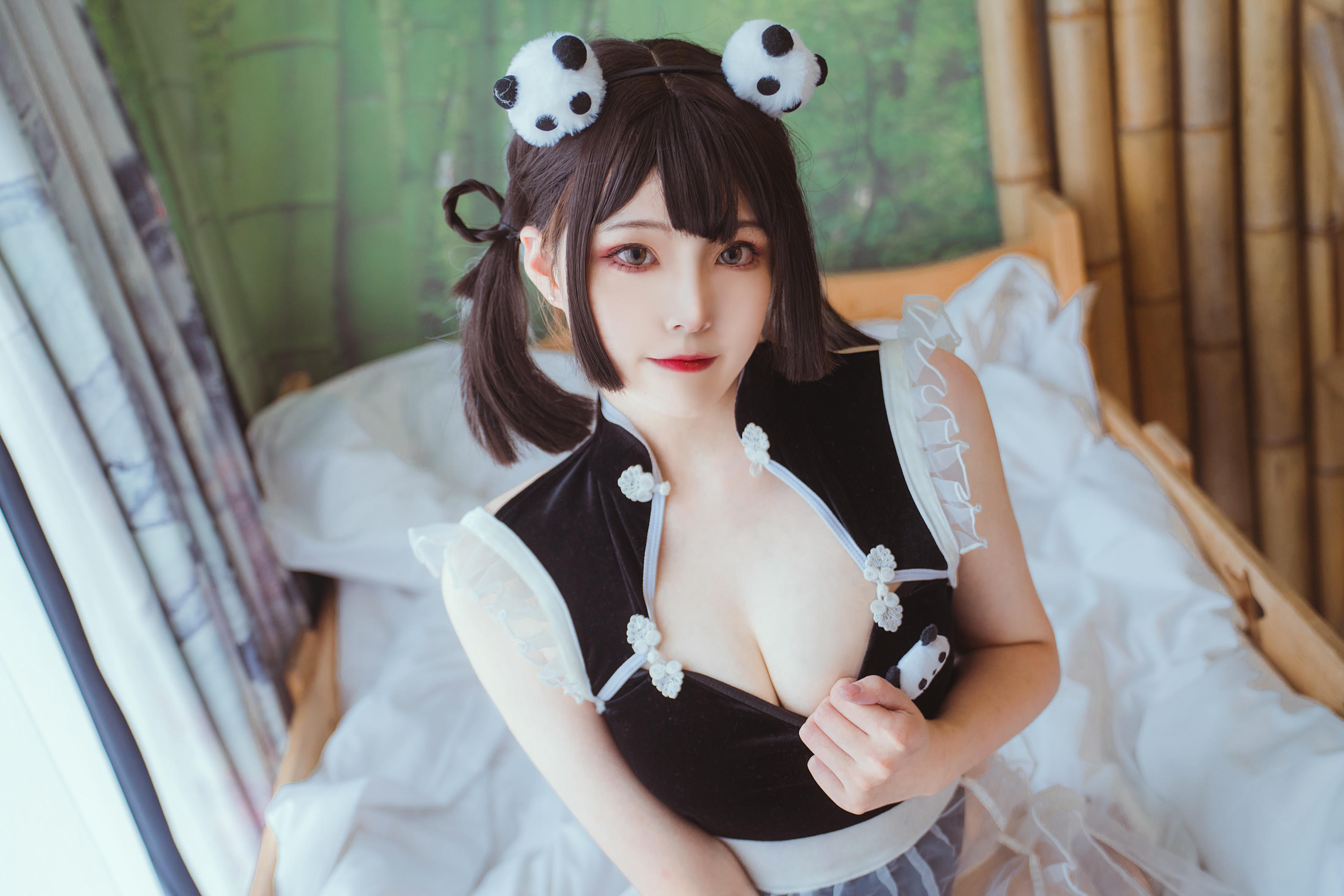Natsuko夏夏子 NO.034 熊猫女仆64P1V [48P-1V 372.06 MB]_第2集