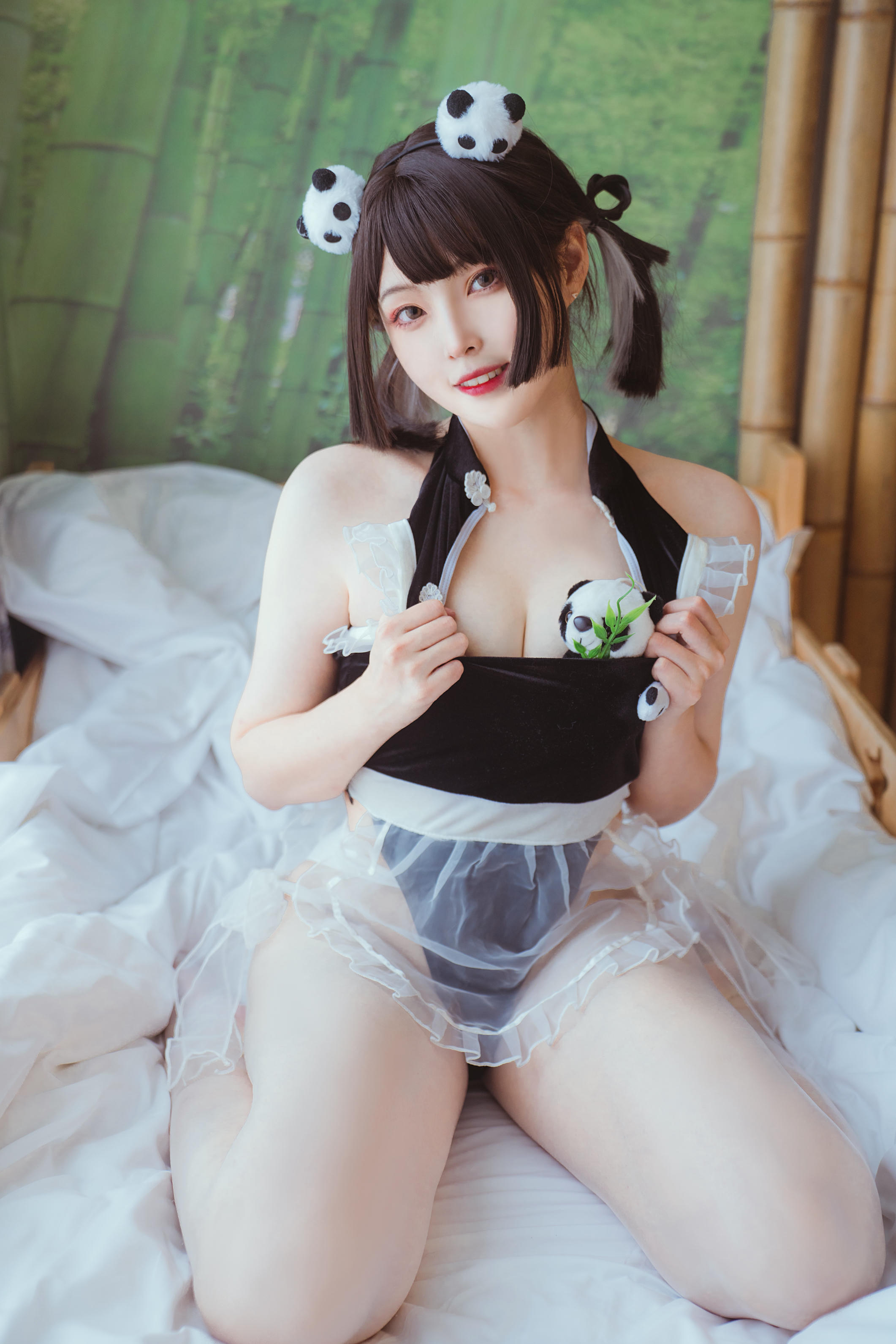 Natsuko夏夏子 NO.034 熊猫女仆64P1V [48P-1V 372.06 MB]_第2集